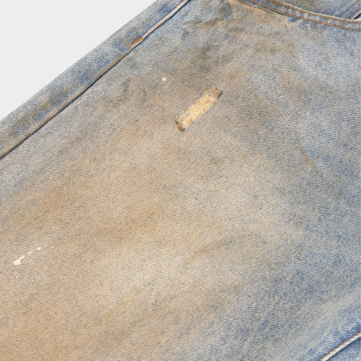 AGED FORM DENIM JEANS
