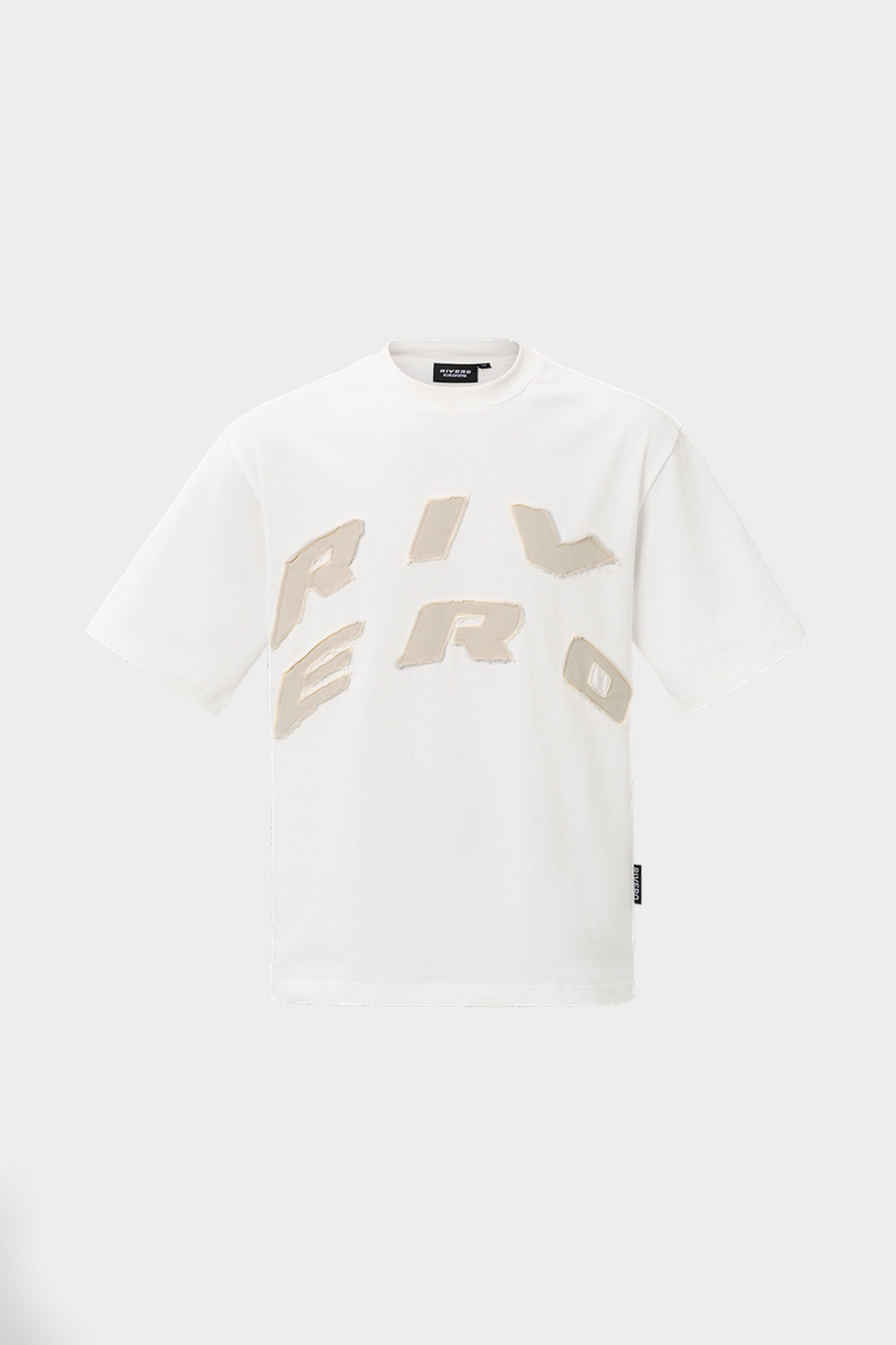 SCRIPT OVERSIZED T-SHIRT WHITE