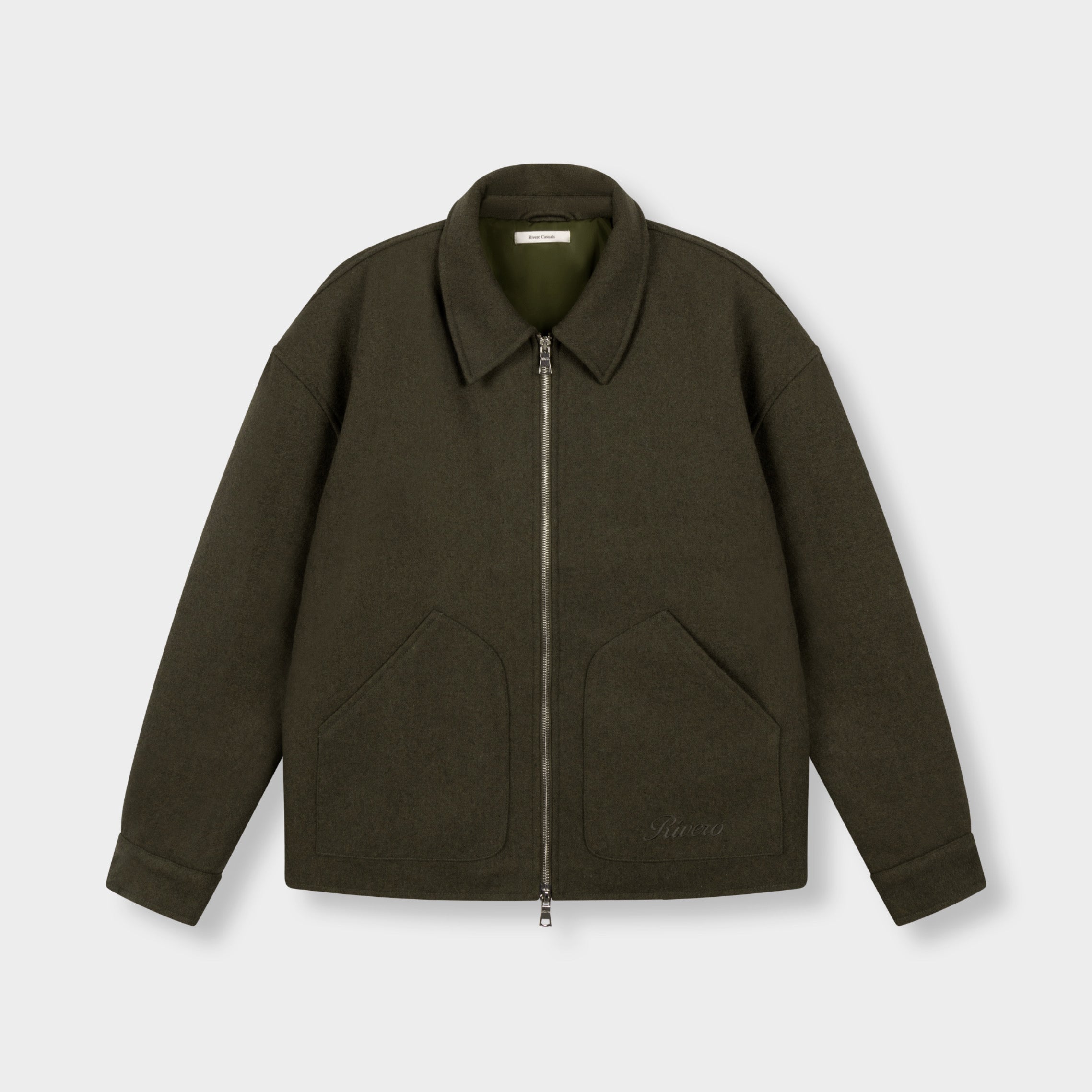 VERDANT ATELIER ZIP JACKET