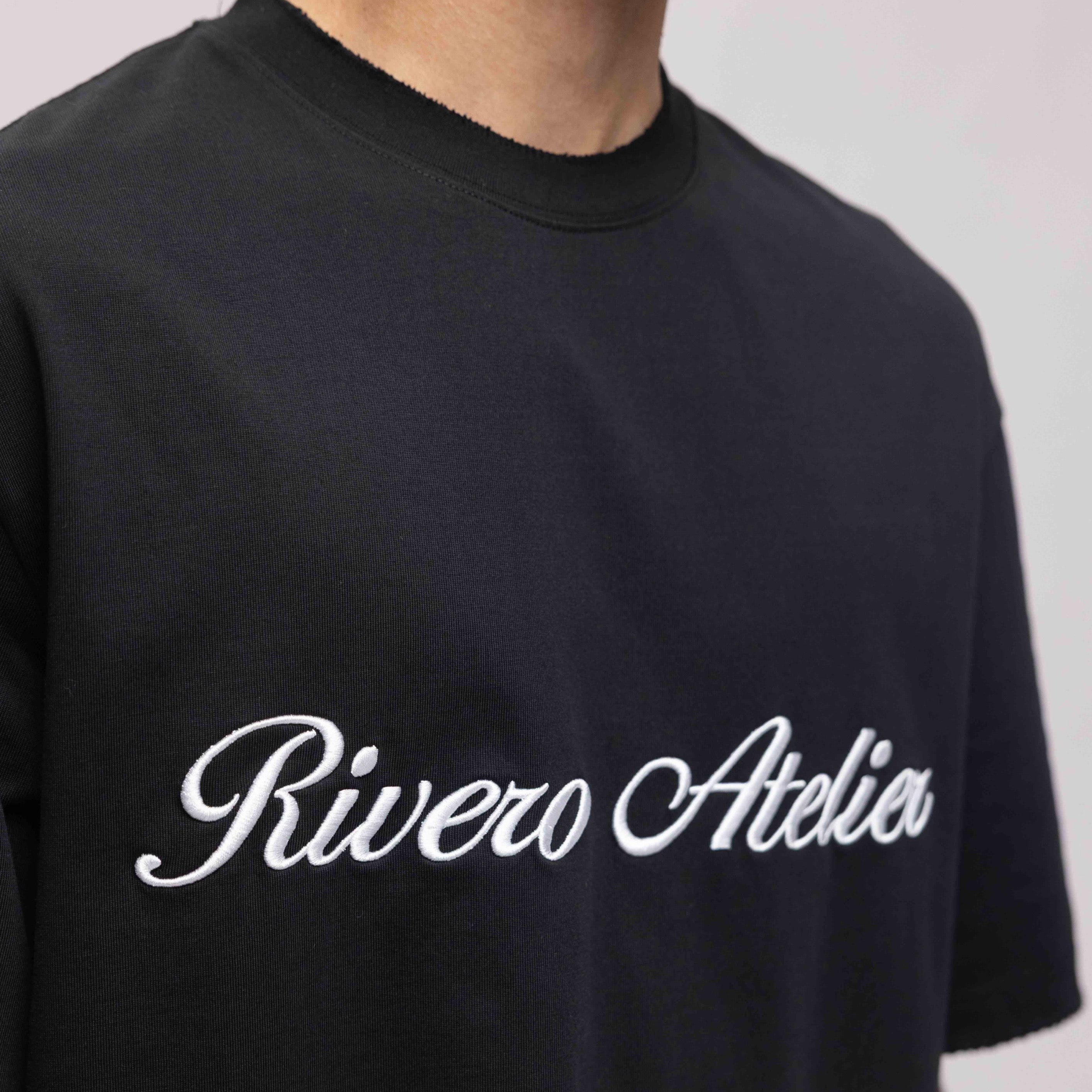 ATELIER RETRO T-SHIRT BLACK