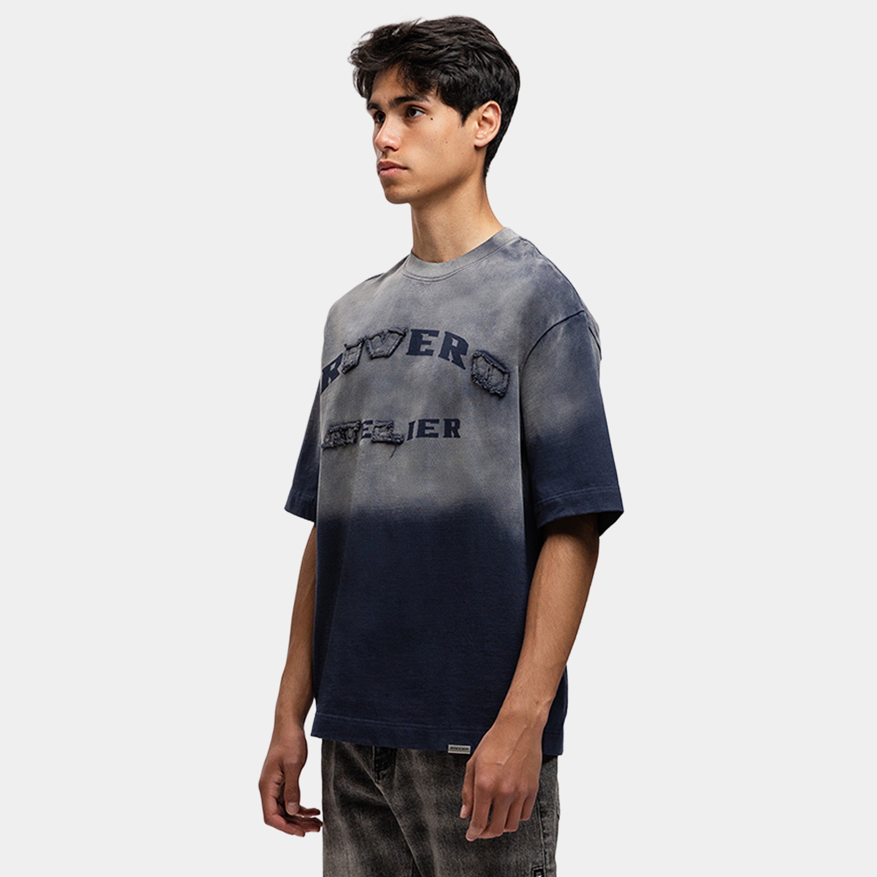 MIDNIGHT WASHED STATEMENT T-SHIRT