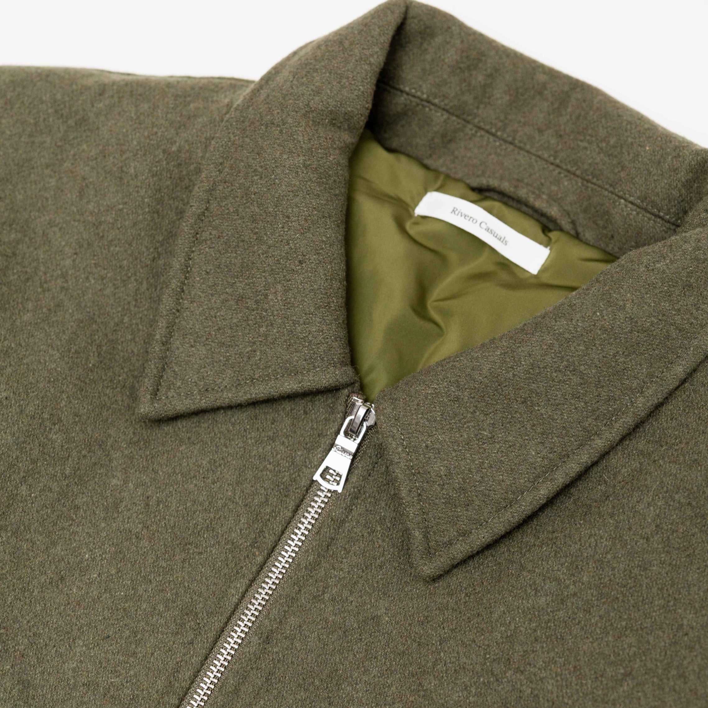 VERDANT ATELIER ZIP JACKET