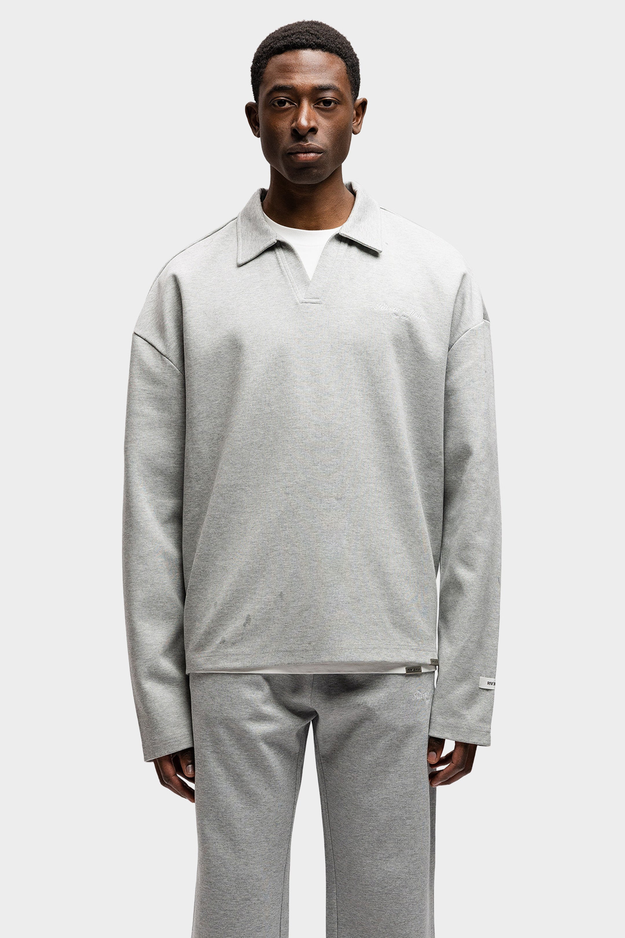 POLO LONGSLEEVE GREY