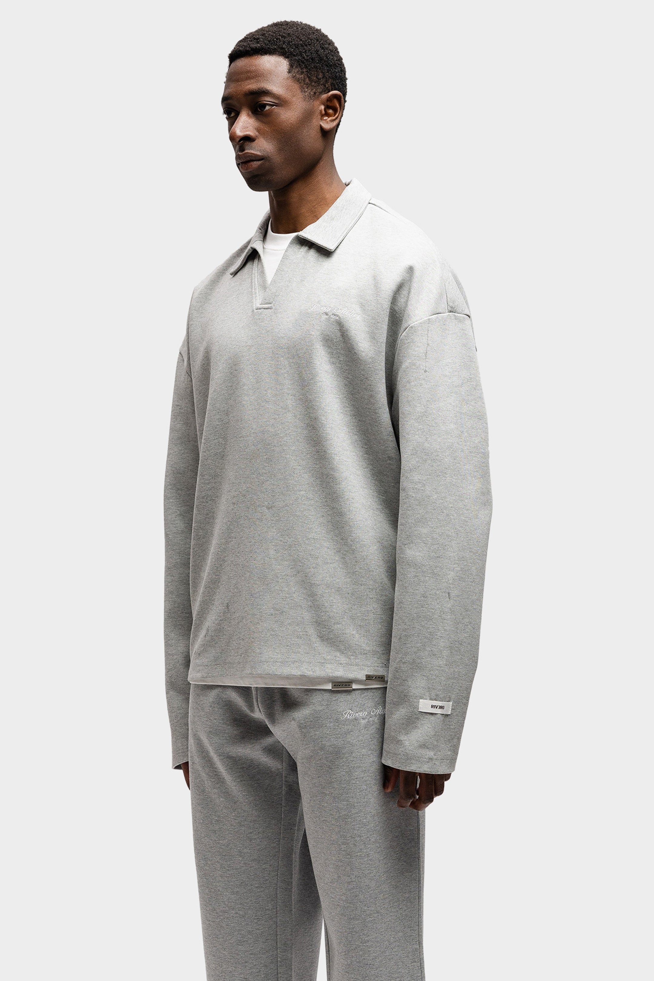 POLO LONGSLEEVE GREY