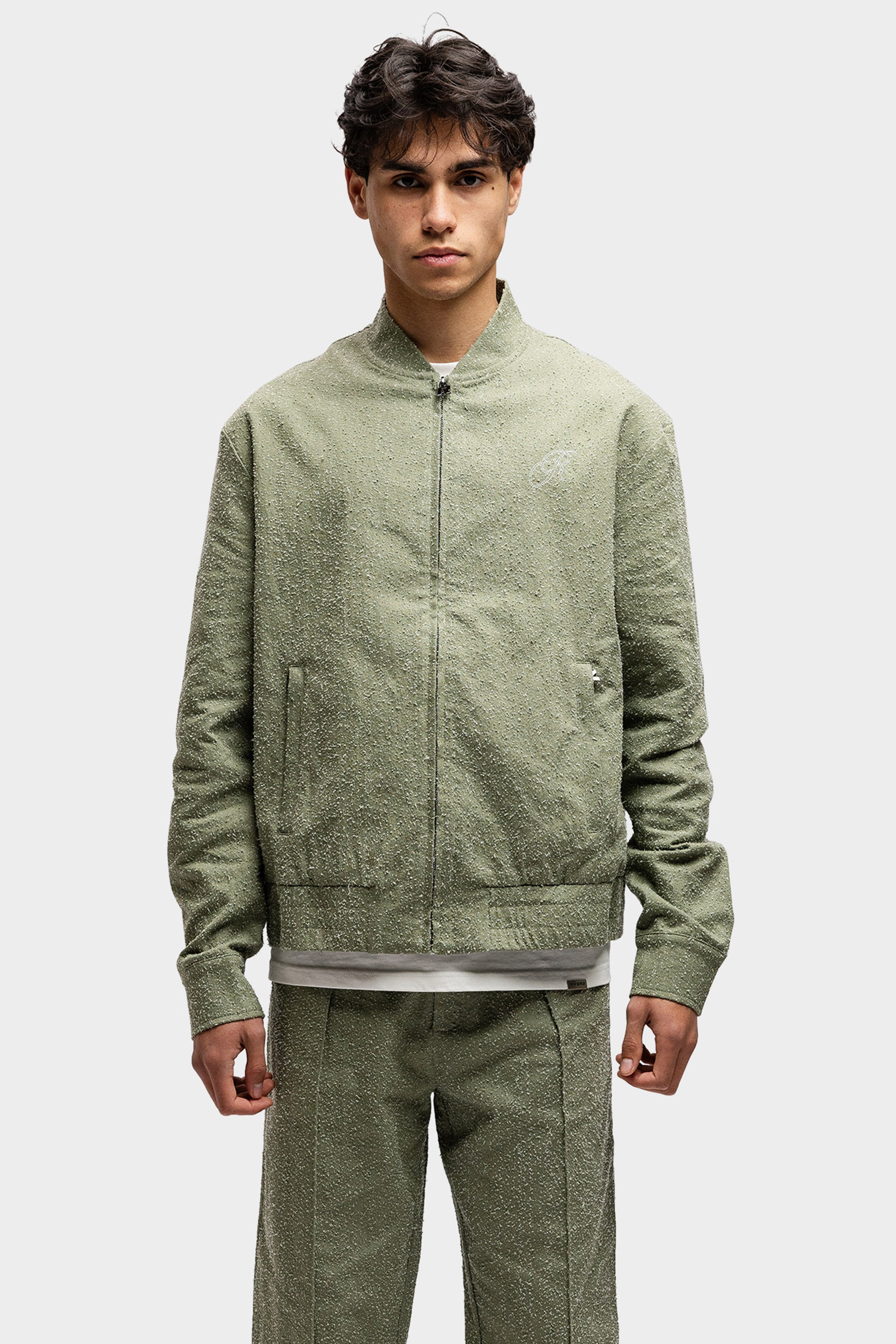 SAGE TEXTURED JACKET