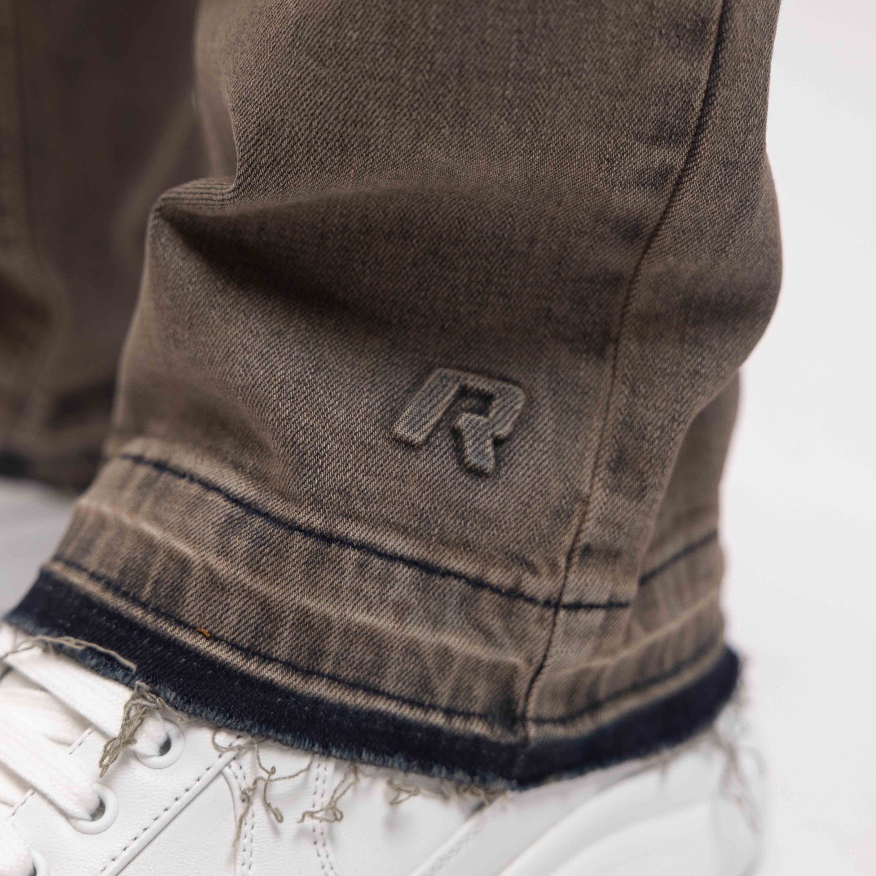 REGULAR EARTHBOUND EMBOSSED DENIM JEANS