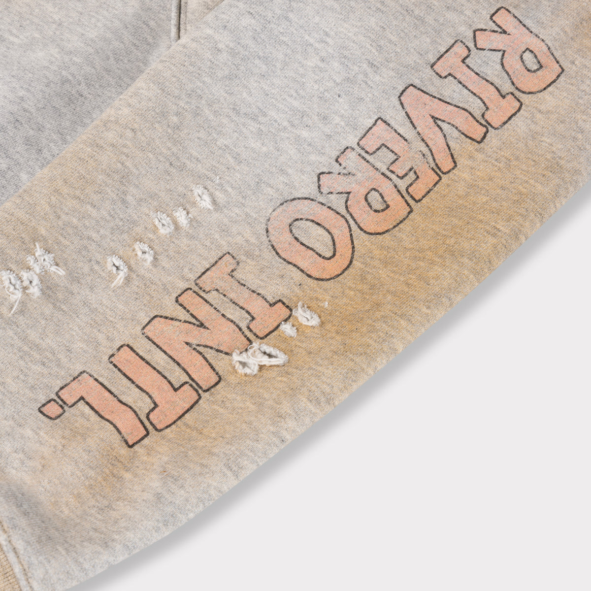 DOCUMENTARY DIRTY WASHED ZIP HOODIE