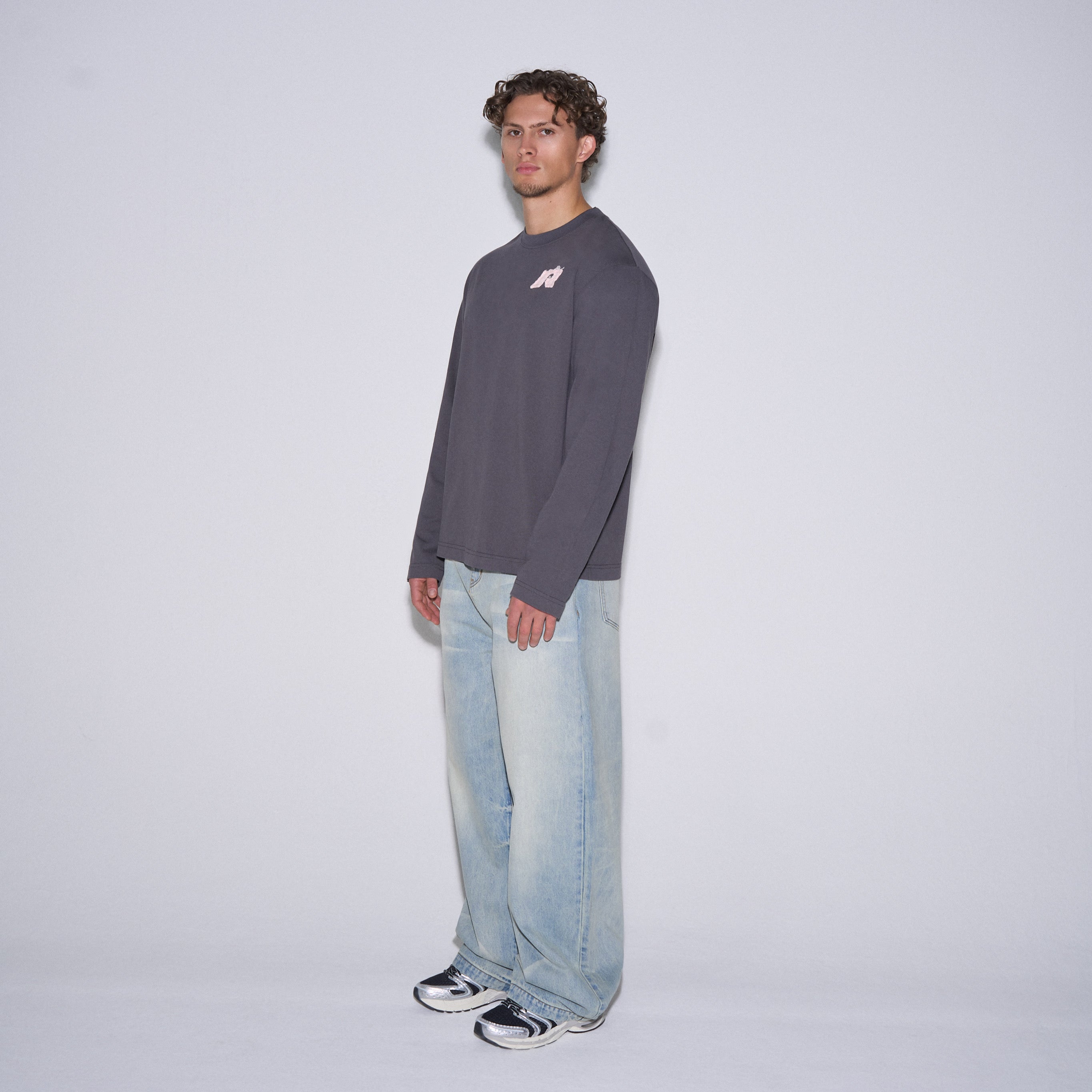 URBAN LONGSLEEVE SPACE BLUE/PINK