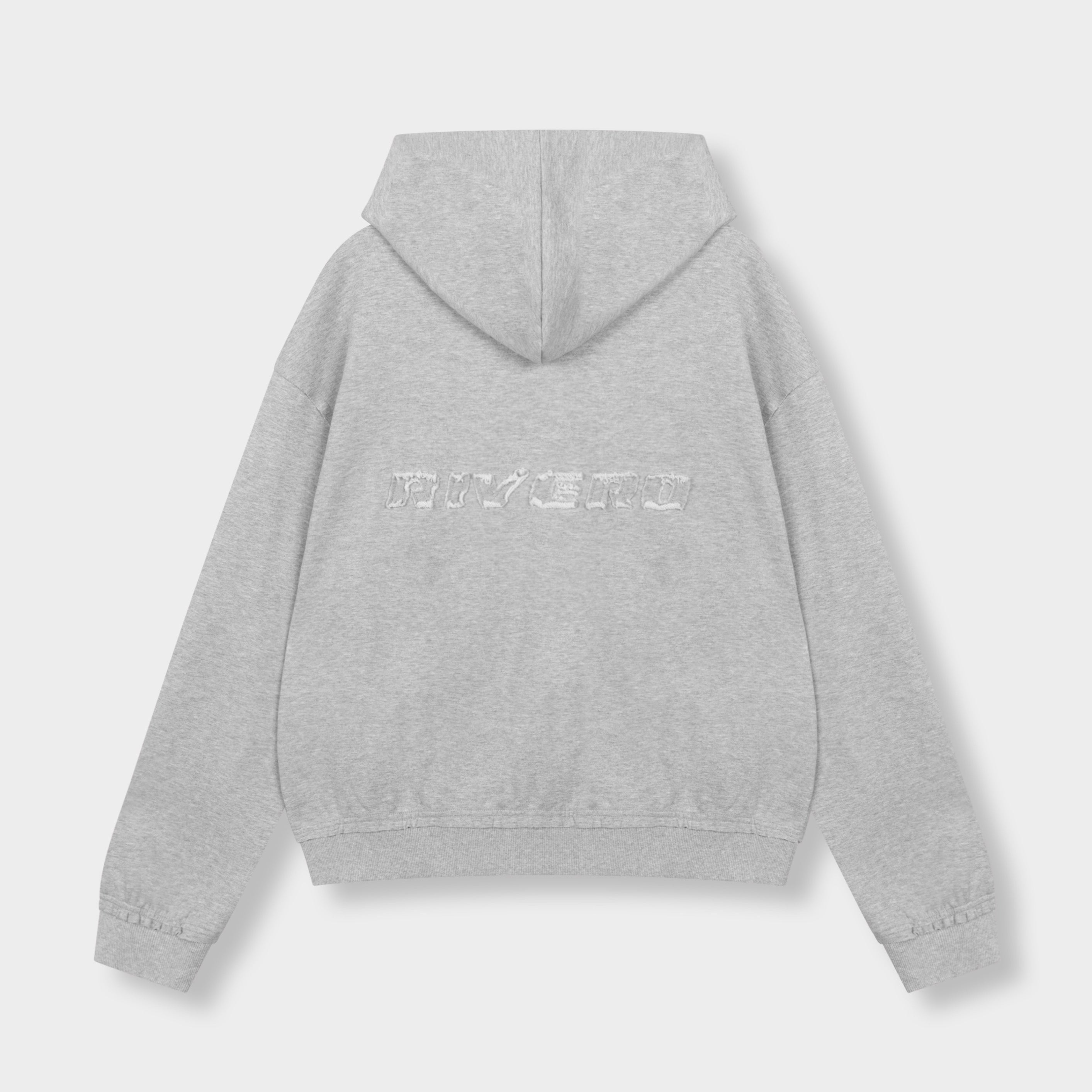 URBAN ZIP HOODIE GREY