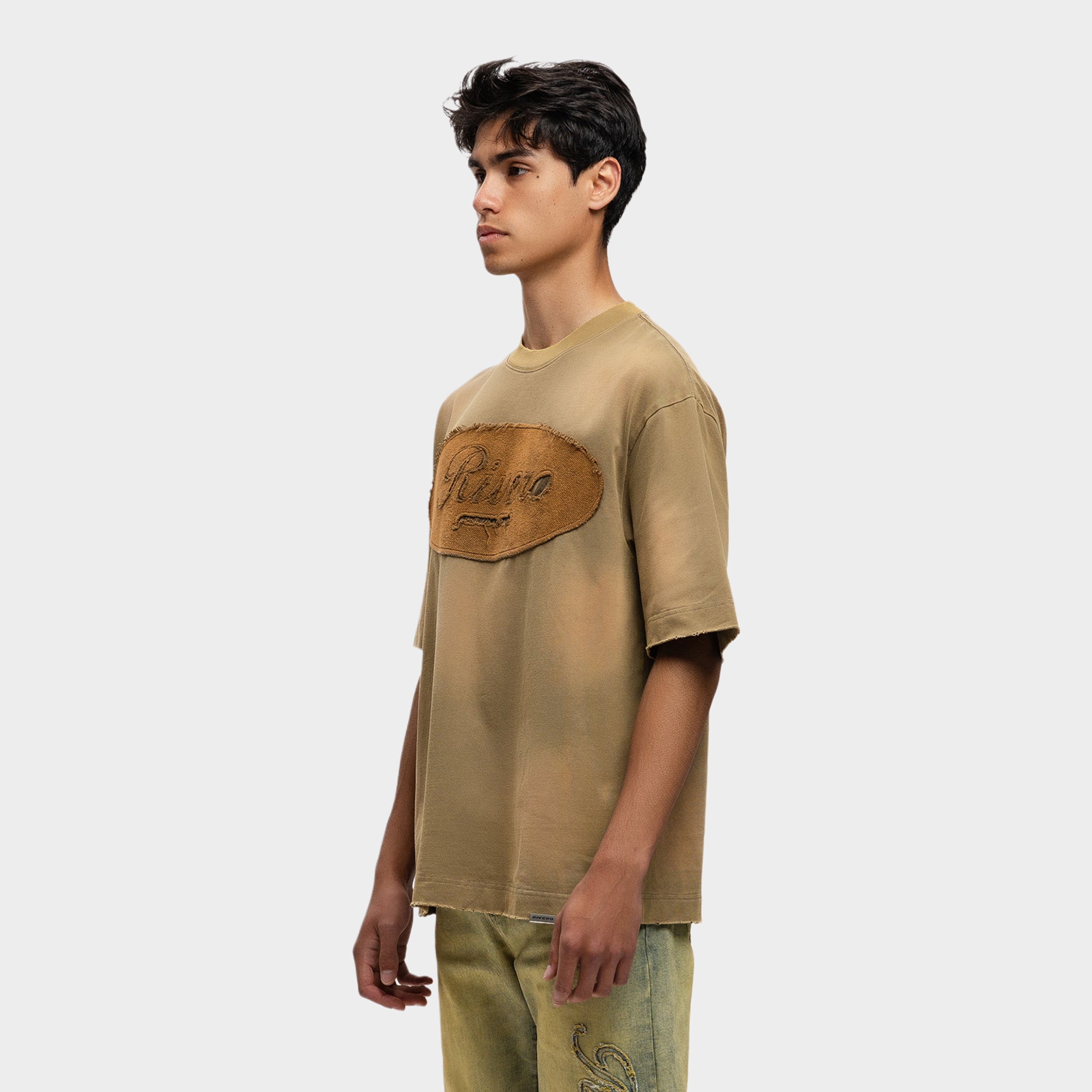 GARMENTS T-SHIRT WASHED BROWN