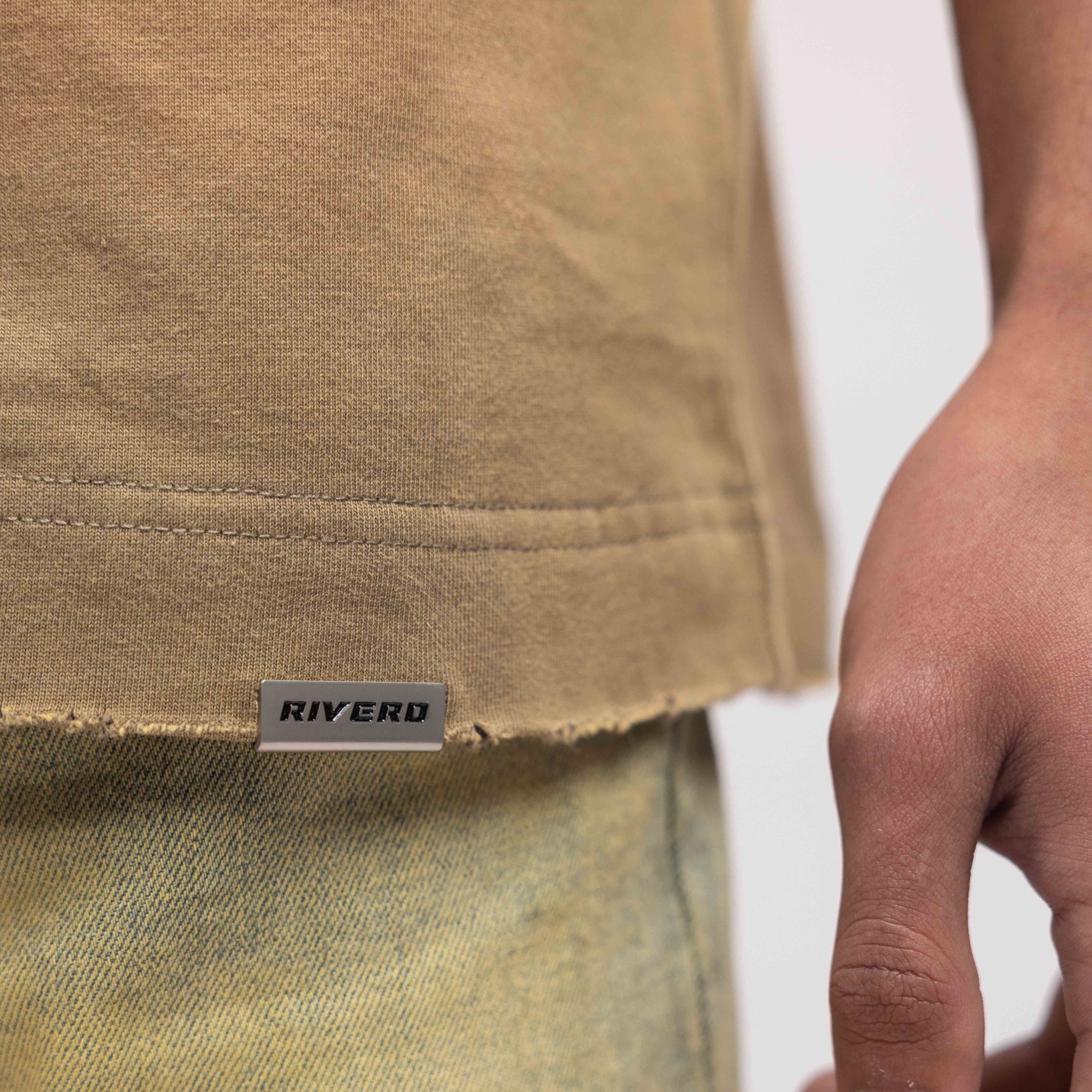 GARMENTS T-SHIRT WASHED BROWN