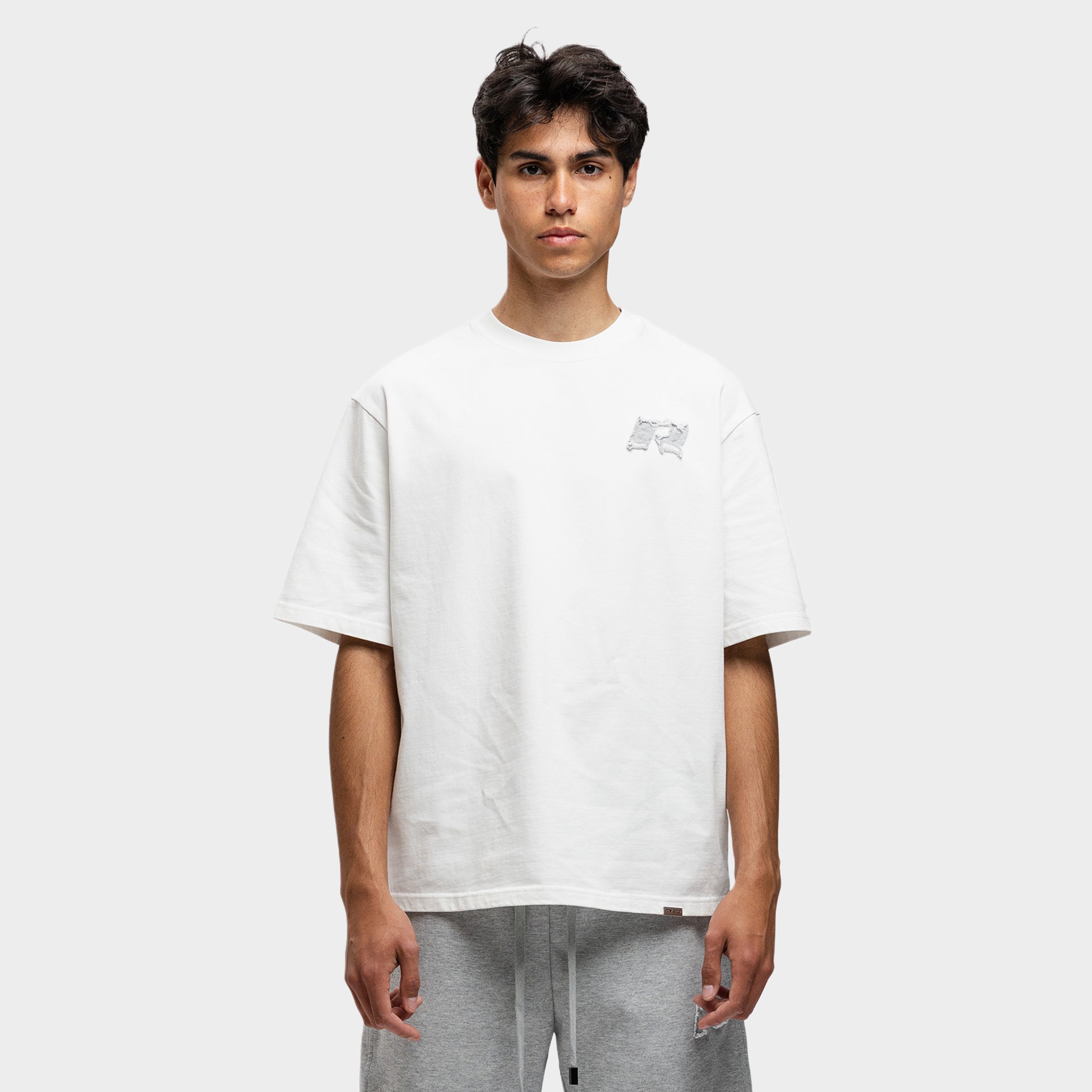 URBAN T-SHIRT WHITE/GREY