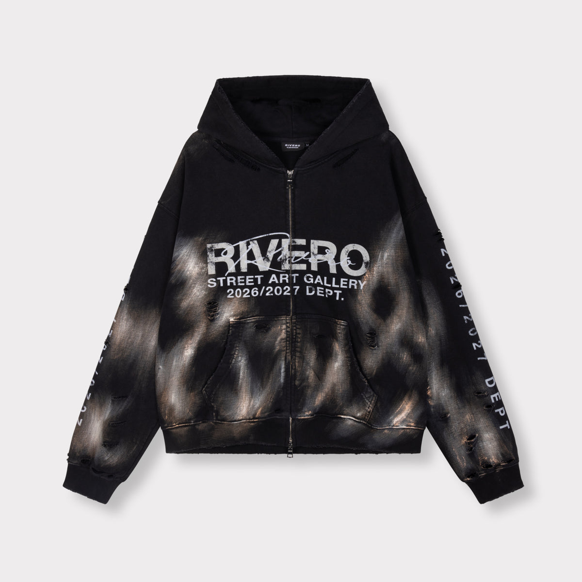 FADED ARTISTRY ZIP HOODIE