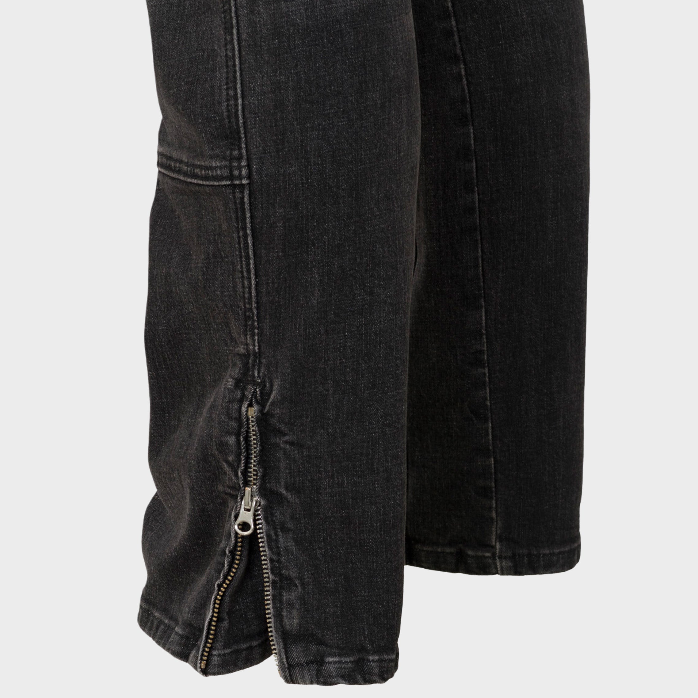 STRAIGHT WORKER DENIM JEANS BLACK
