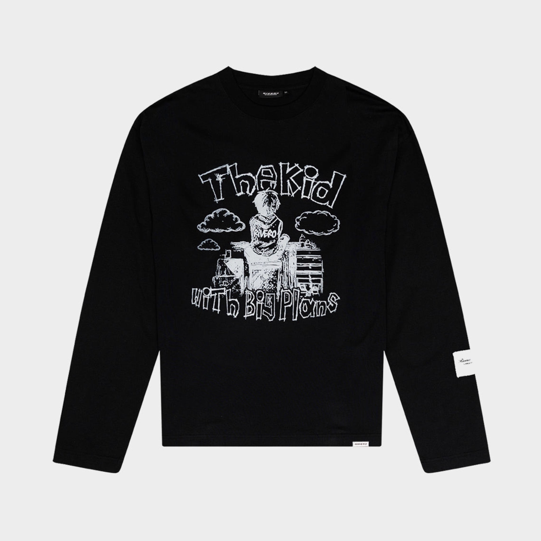 BIG PLANS GRAFFITI LONGSLEEVE BLACK