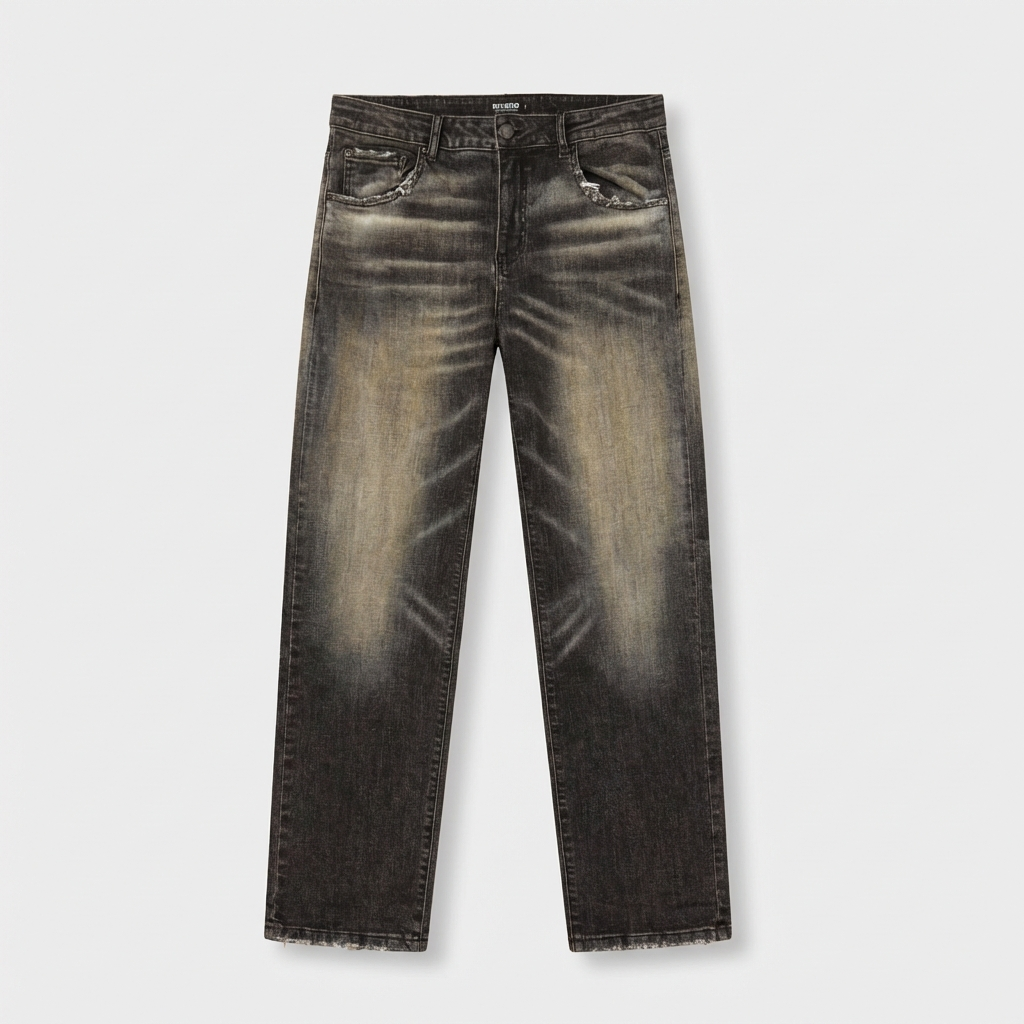 RELAXED OXIDE WASHED DENIM