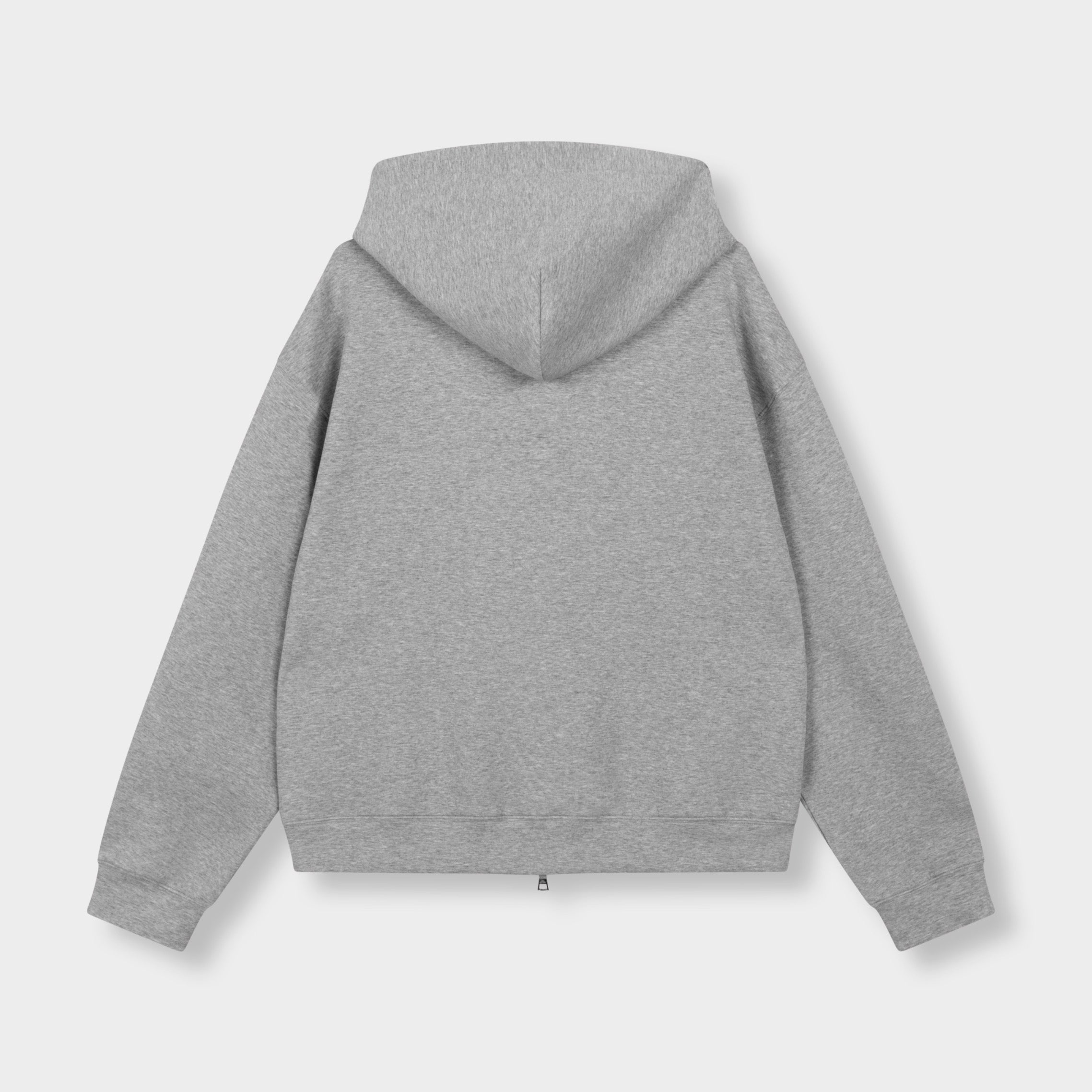 SCUBA ZIP HOODIE GREY