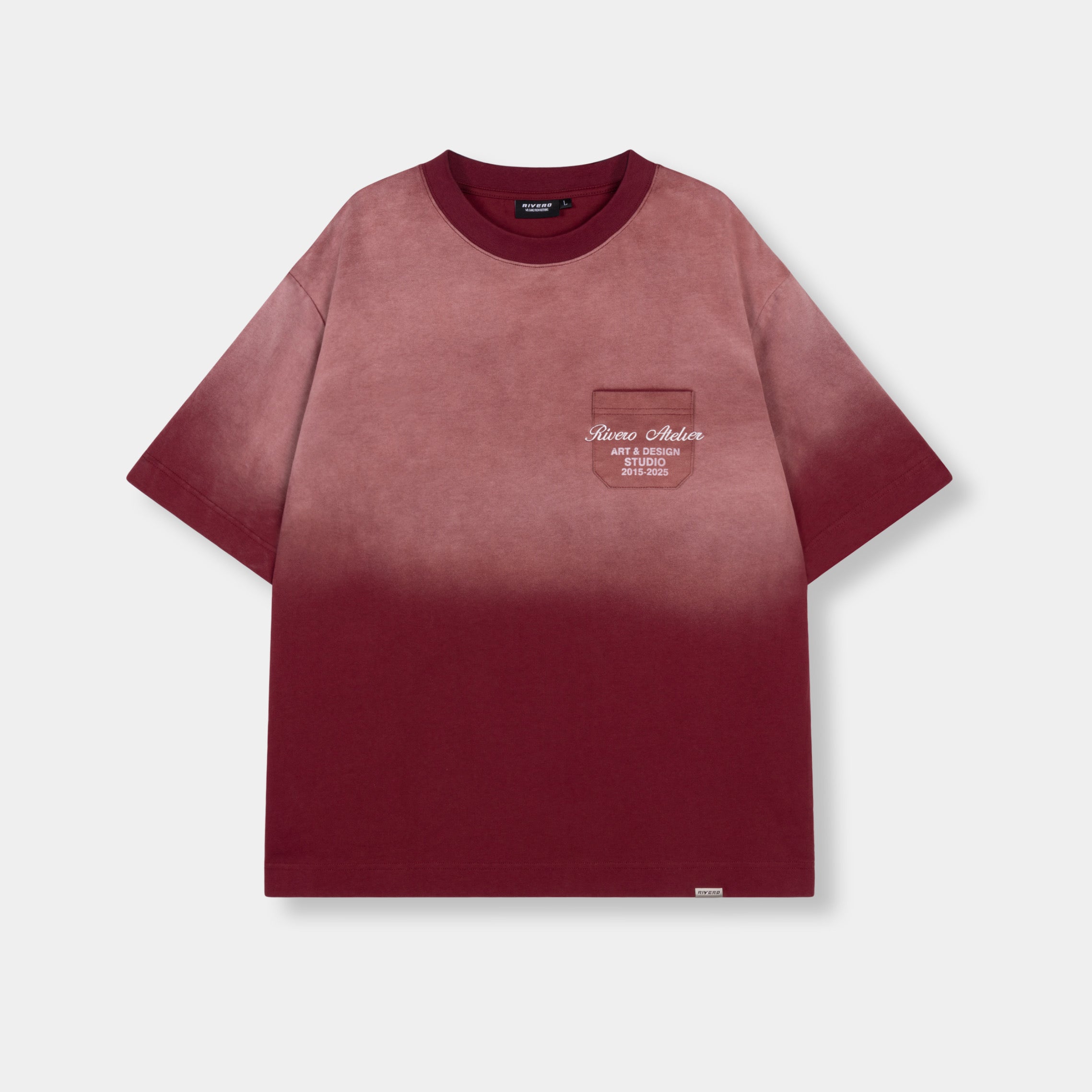 SHADE MAROON STUDIO TEE
