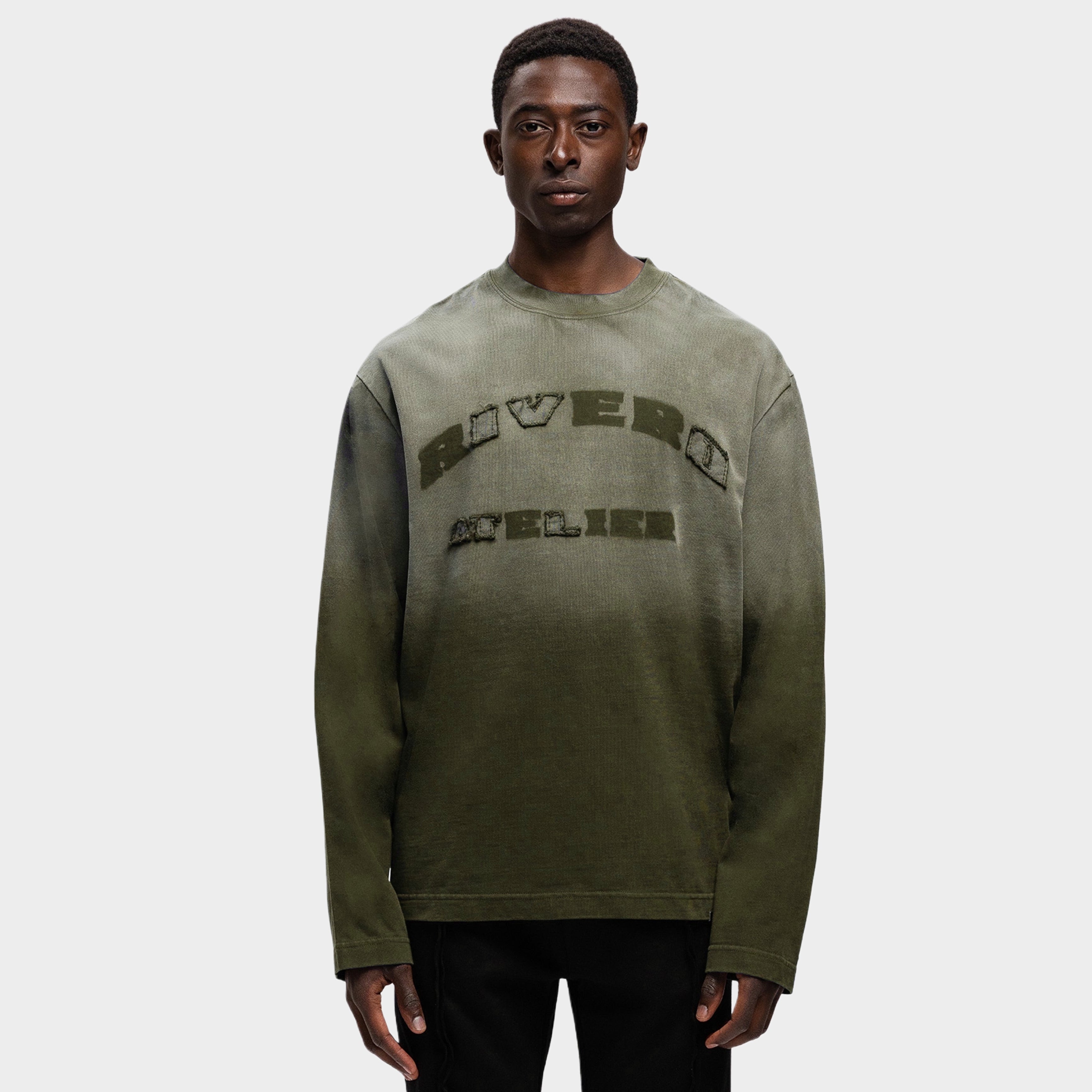 FOREST WASHED STATEMENT LONGSLEEVE TEE