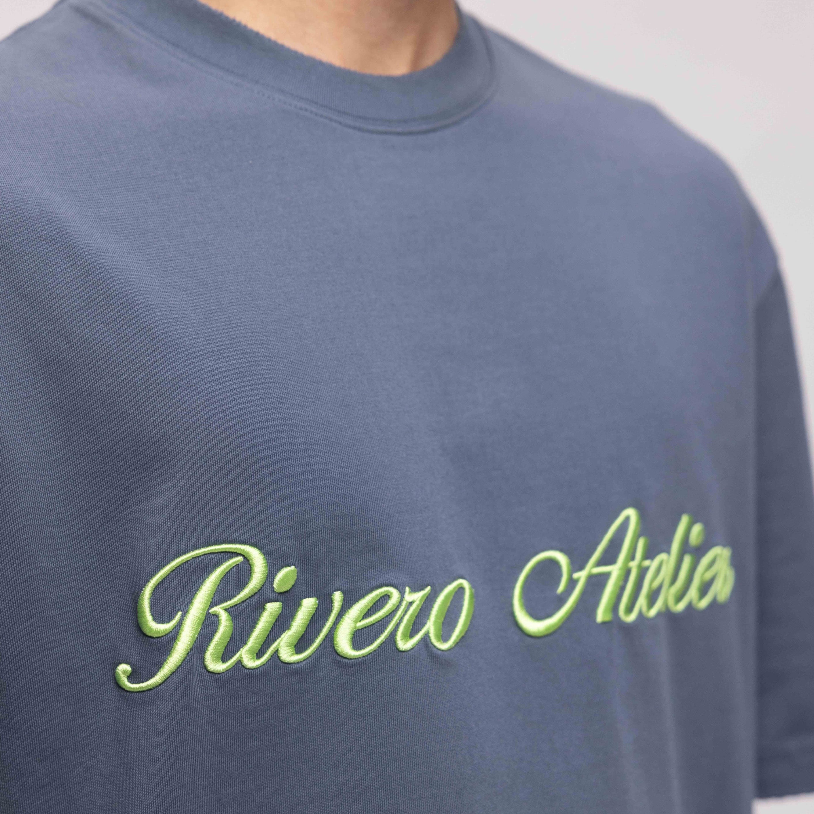 ATELIER RETRO T-SHIRT NAVY