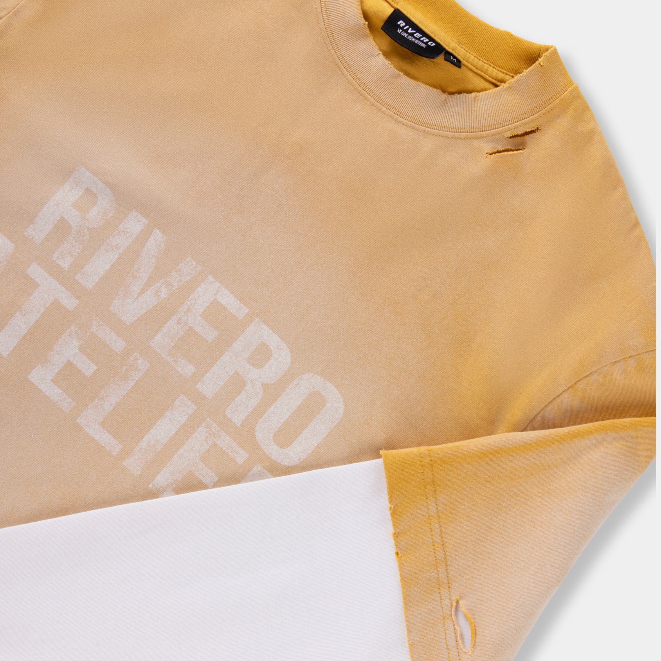 FADE ARTIFACT SUN BLEACH DOUBLE LAYERED TEE