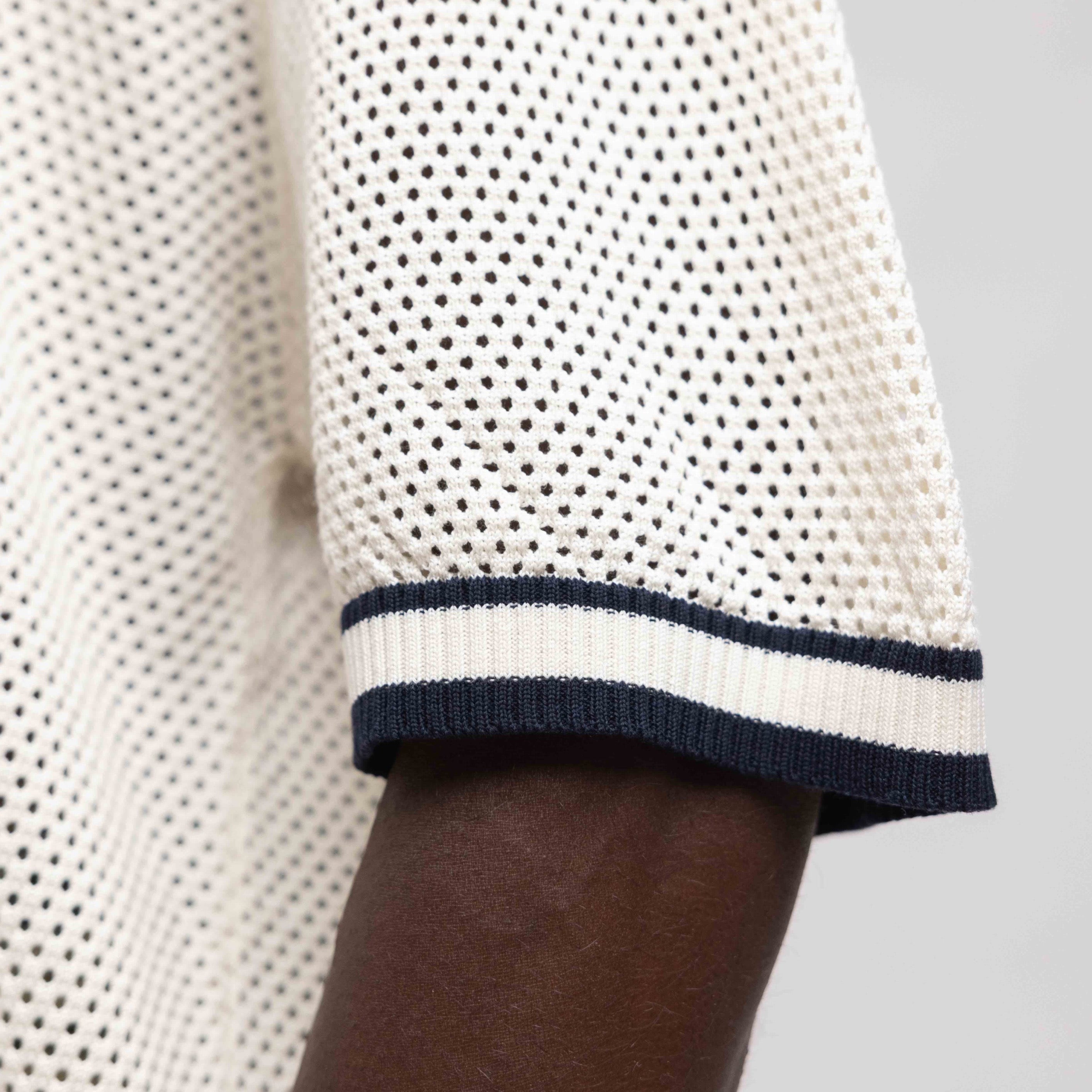 ATELIER COURT MESH POLO