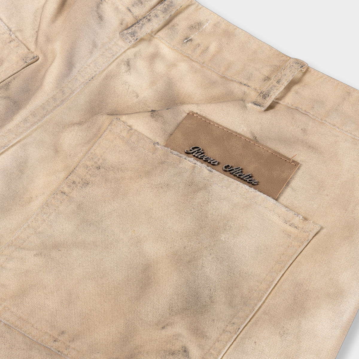 DIRTY WASHED WORKER BAGGY JEANS