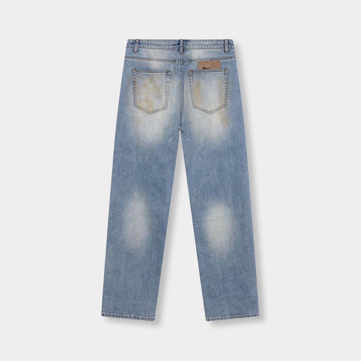 DUSTED FADE EMBOSSED DENIM
