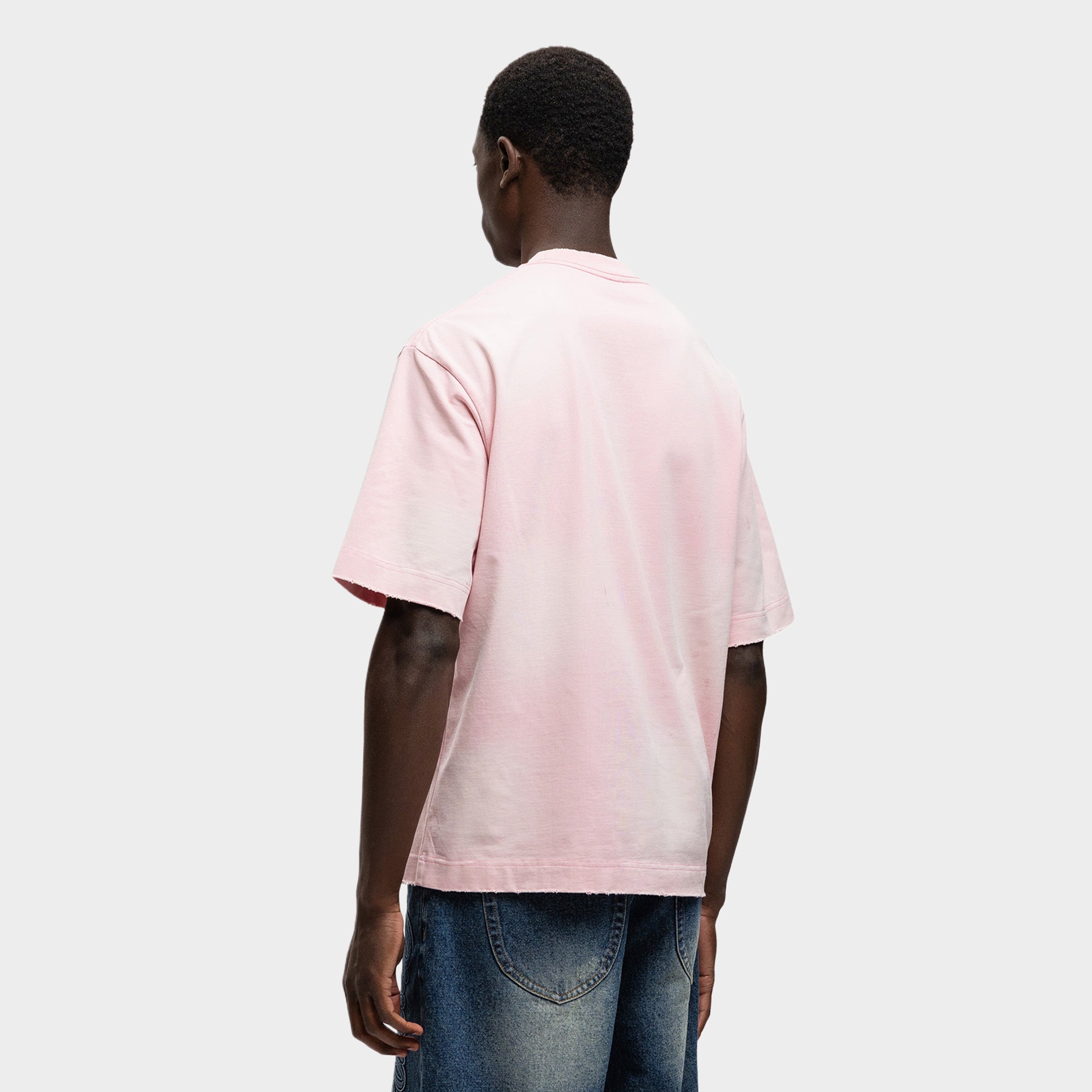 GARMENTS T-SHIRT WASHED PINK