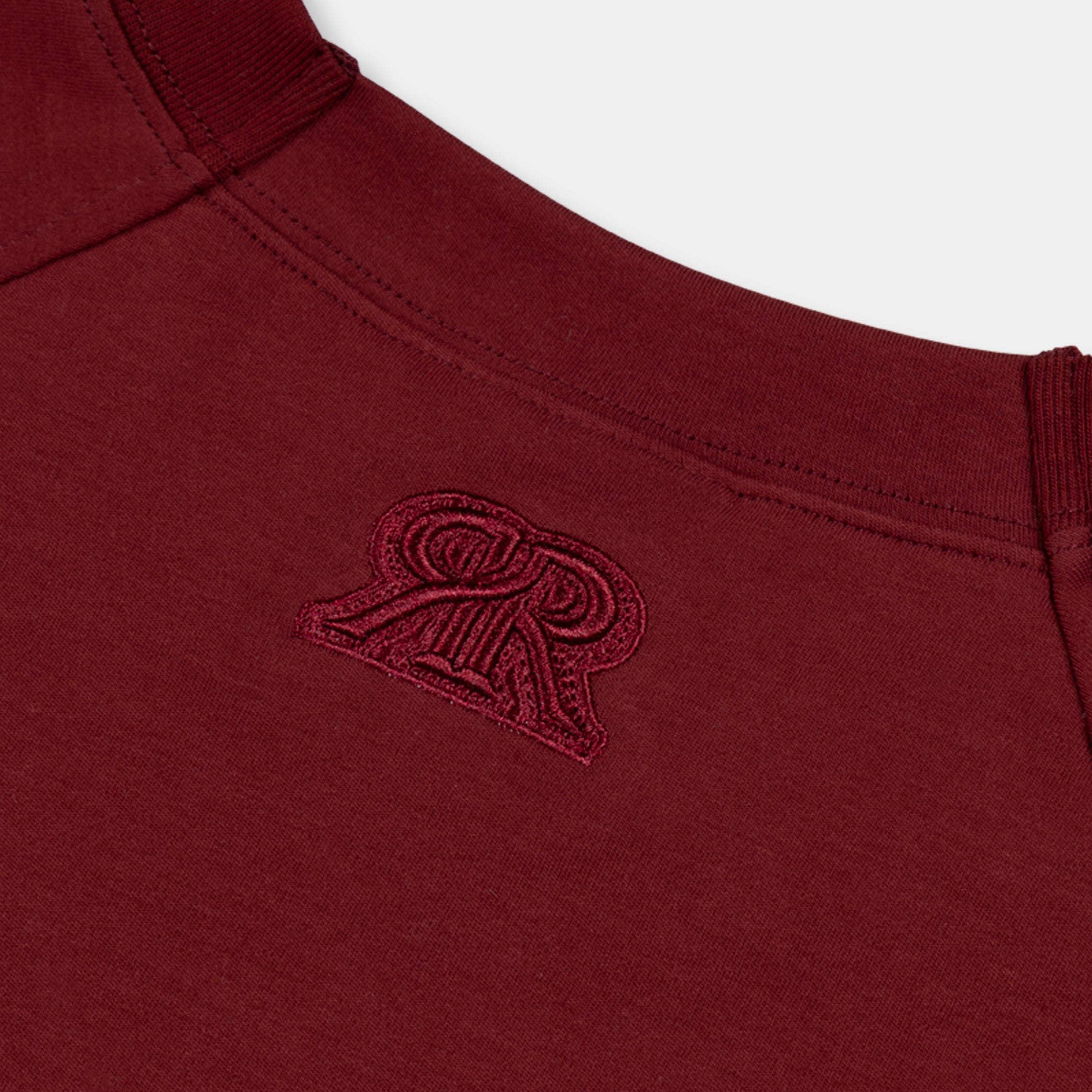 STUDIO LOGO T-SHIRT MAROON
