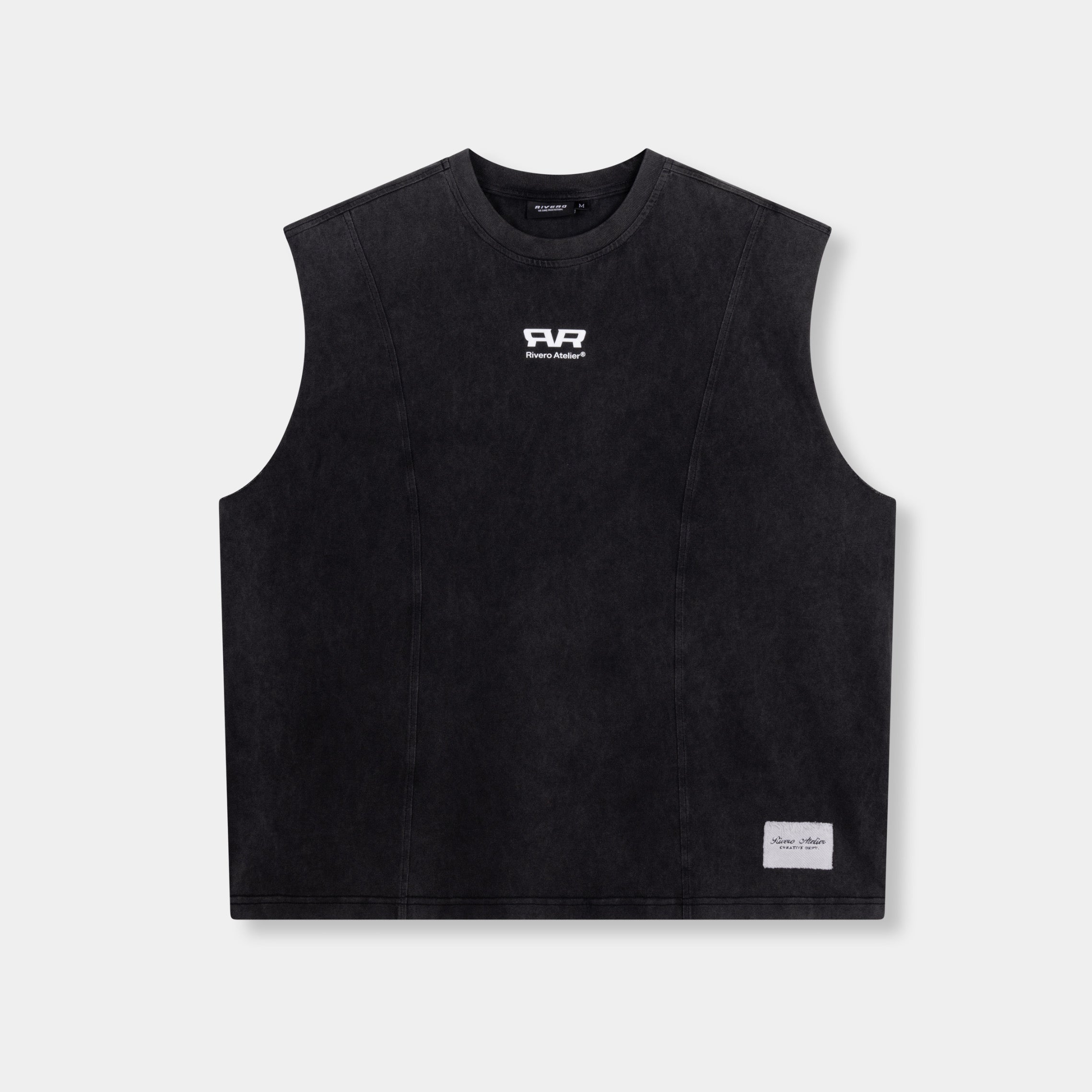 WASHED SLEEVELESS TEE