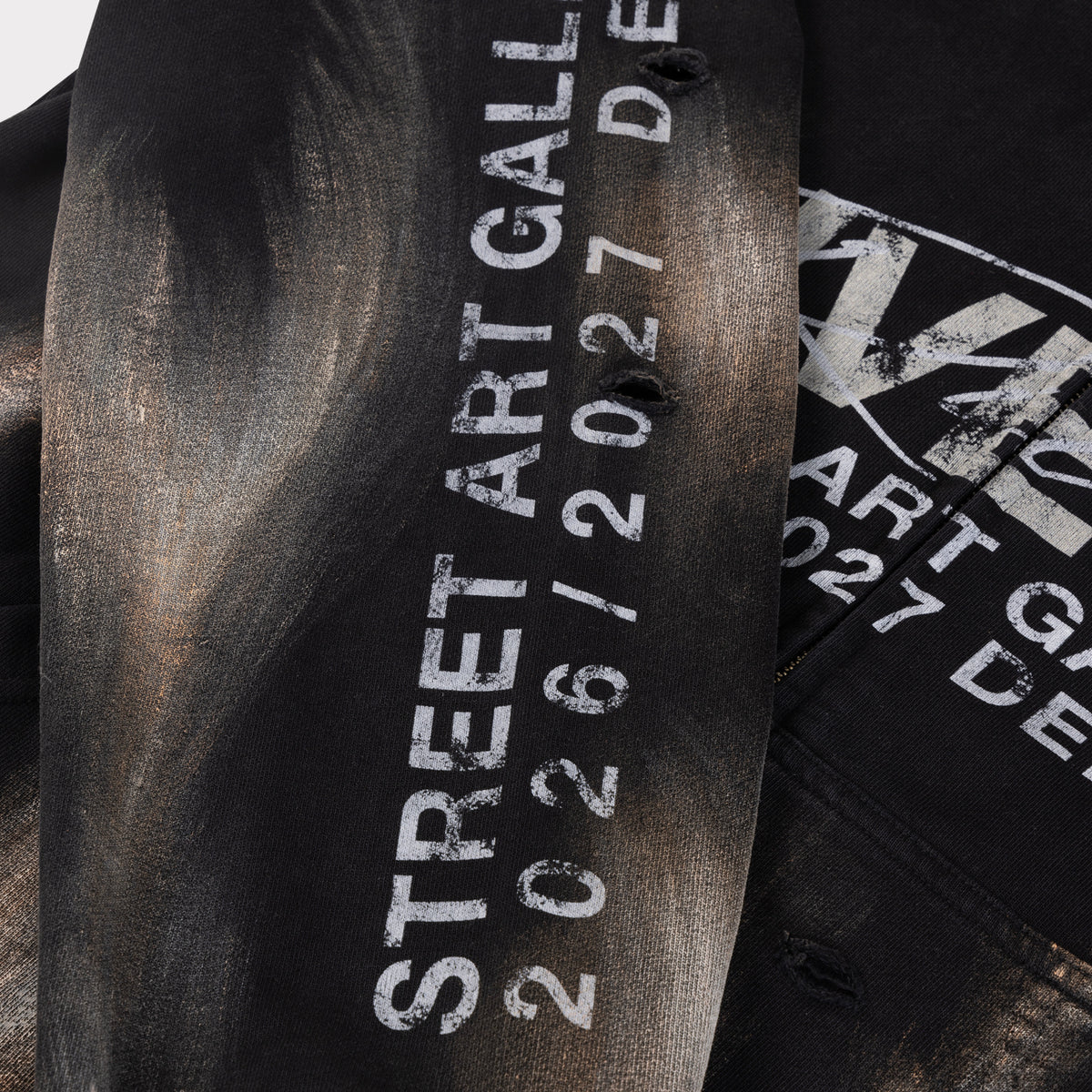 FADED ARTISTRY ZIP HOODIE