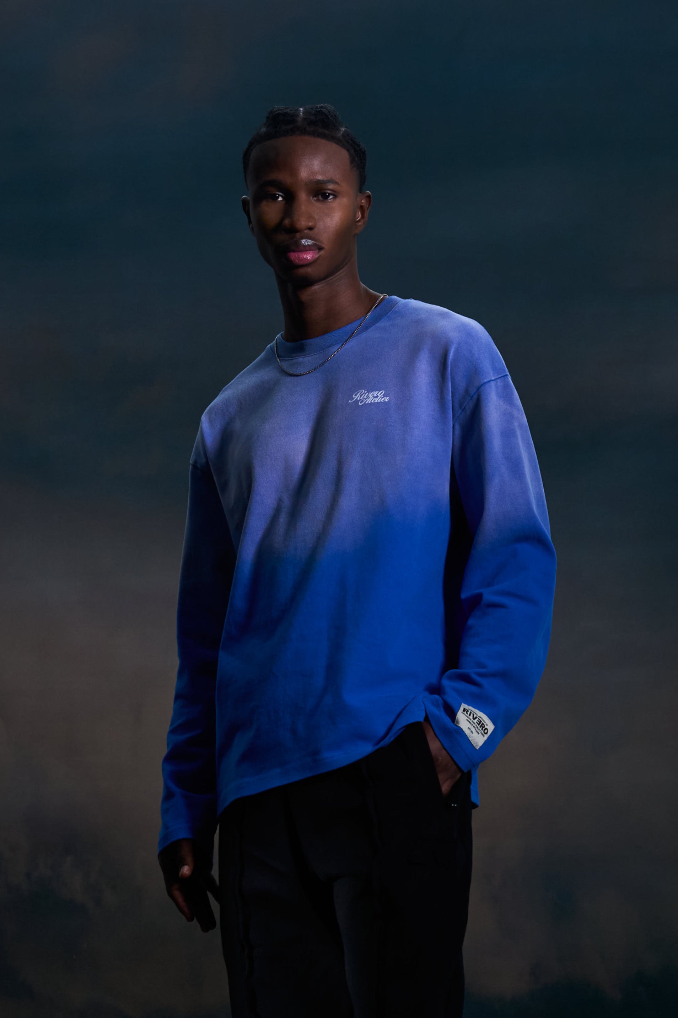 ATELIER LONGSLEEVE WASHED BLUE