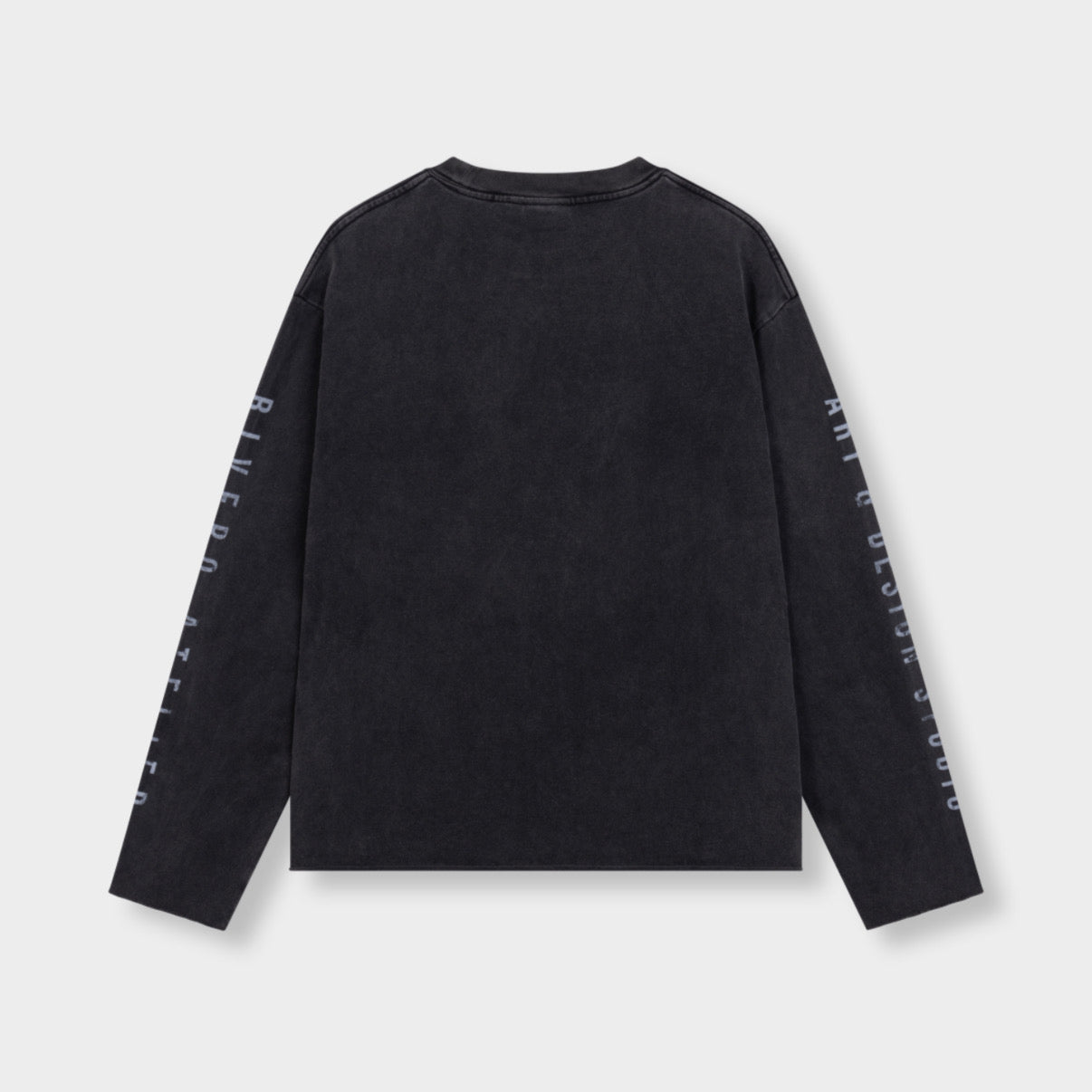 DAYDREAMS RAW EDGE LONGSLEEVE WASHED BLACK