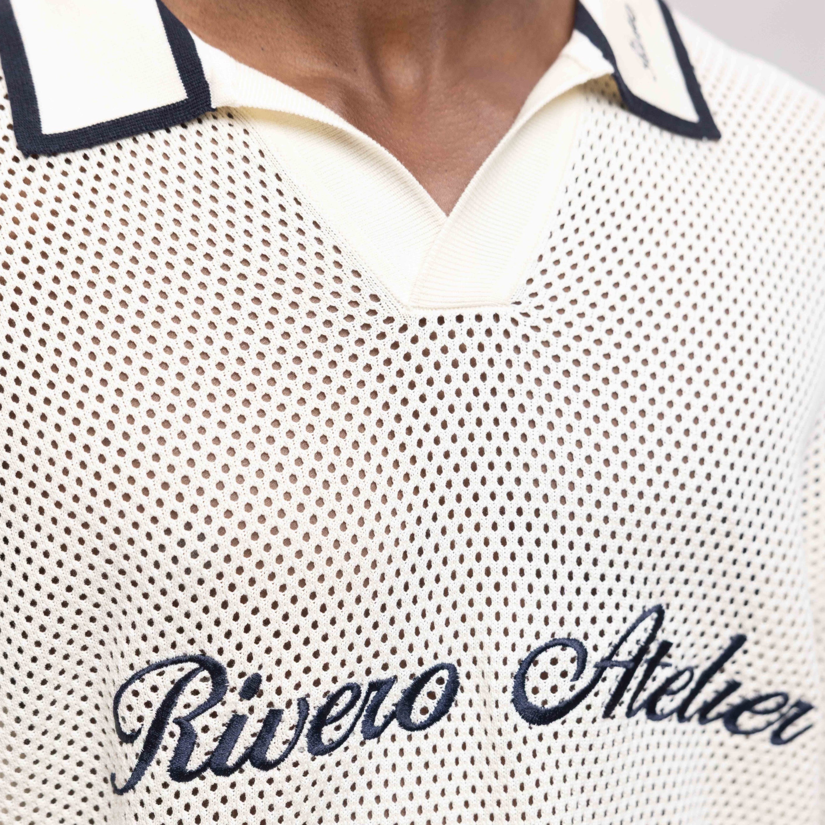 ATELIER COURT MESH POLO