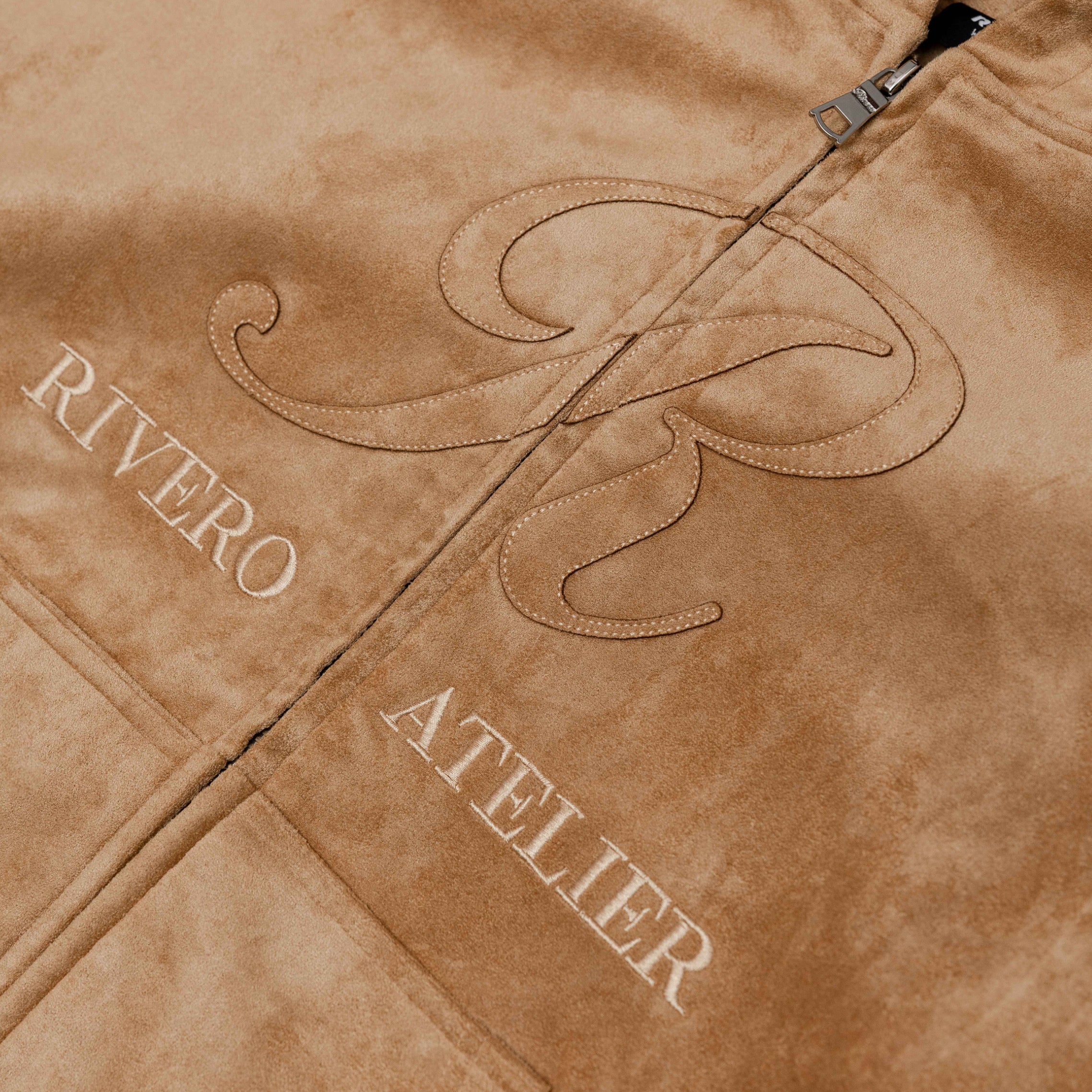 ATELIER SUEDE ZIP HOODIE PRE-ORDER