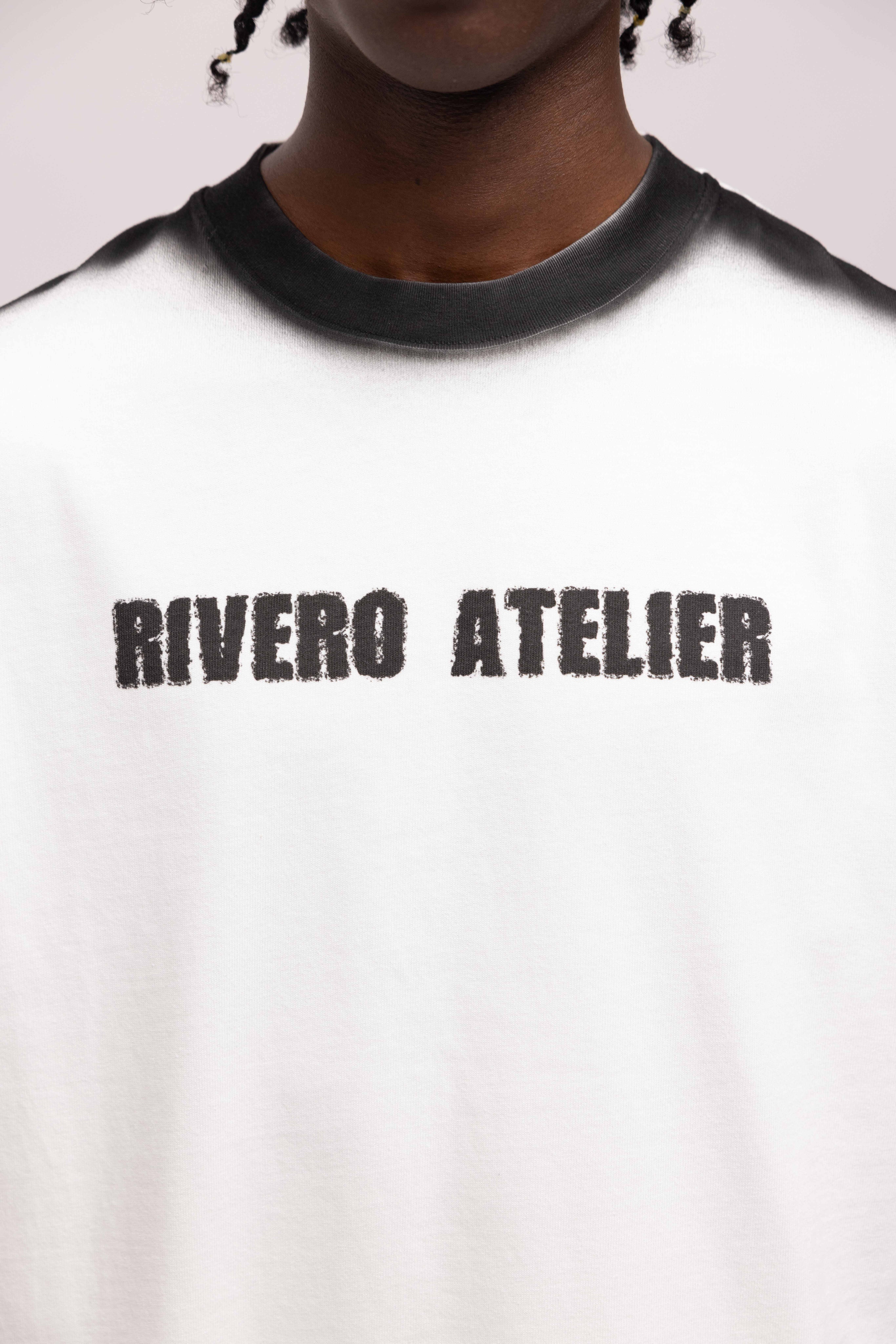 ATELIER SPRAYED T-SHIRT WHITE