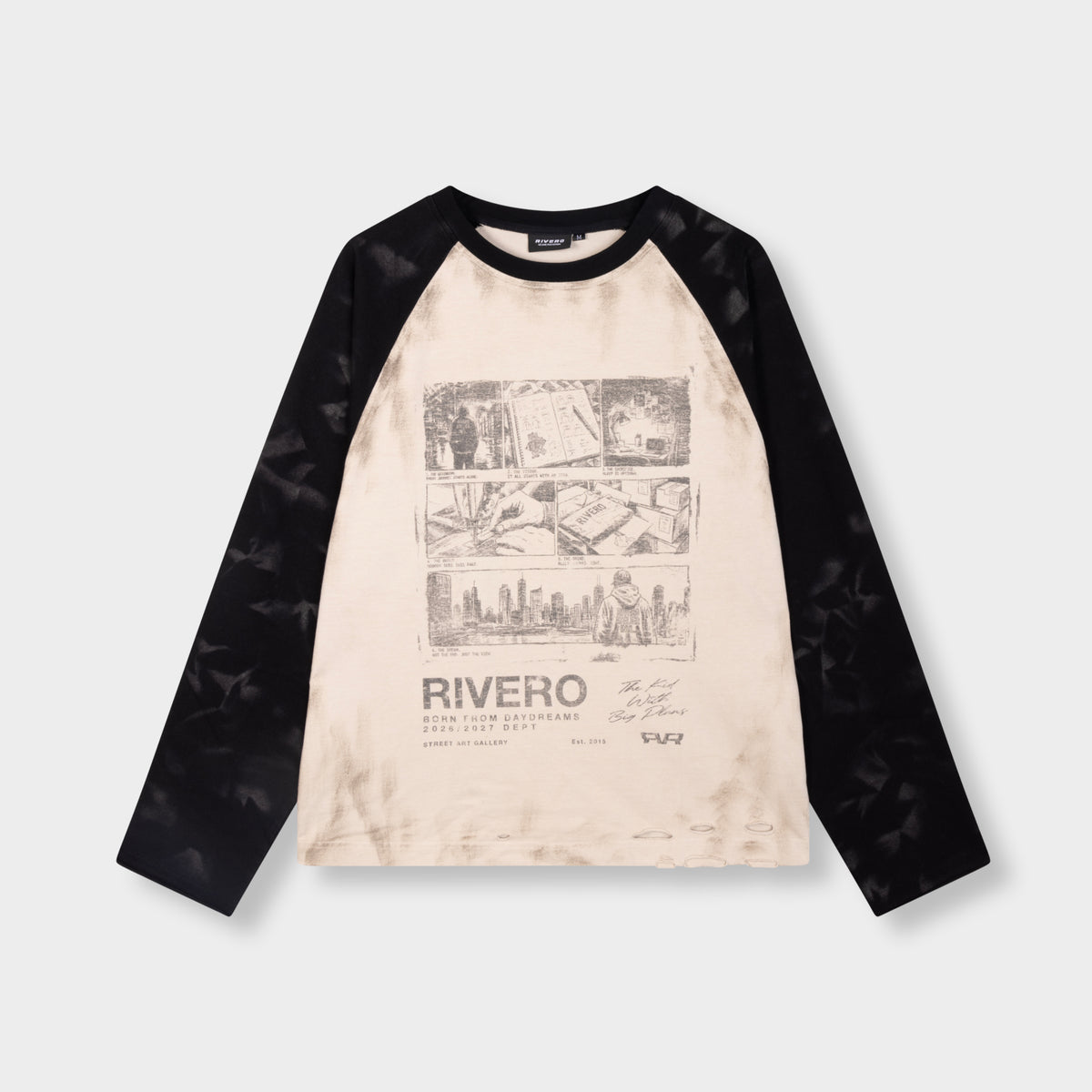 DOCUMENTARY DIRTY WASHED LONGSLEEVE
