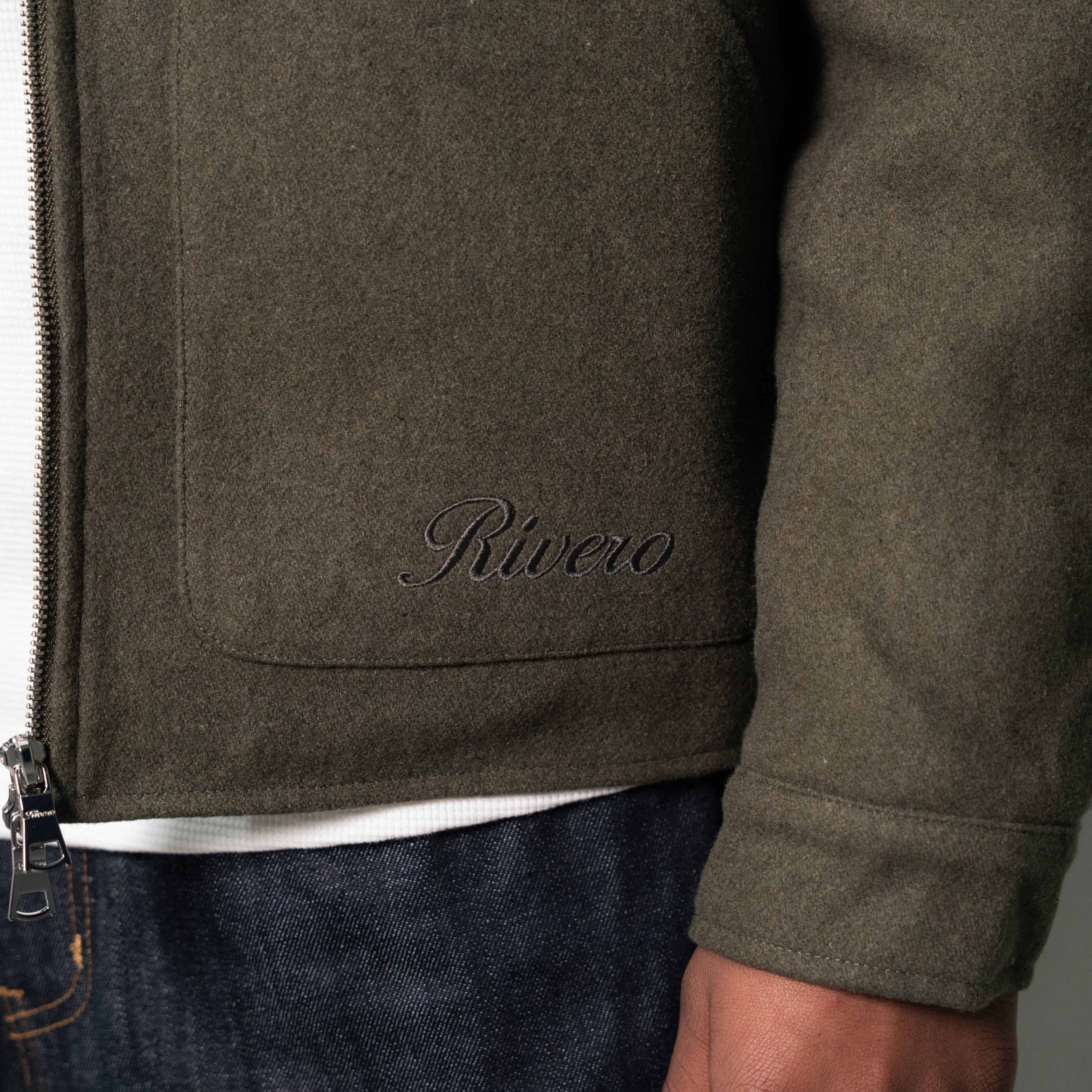 VERDANT ATELIER ZIP JACKET