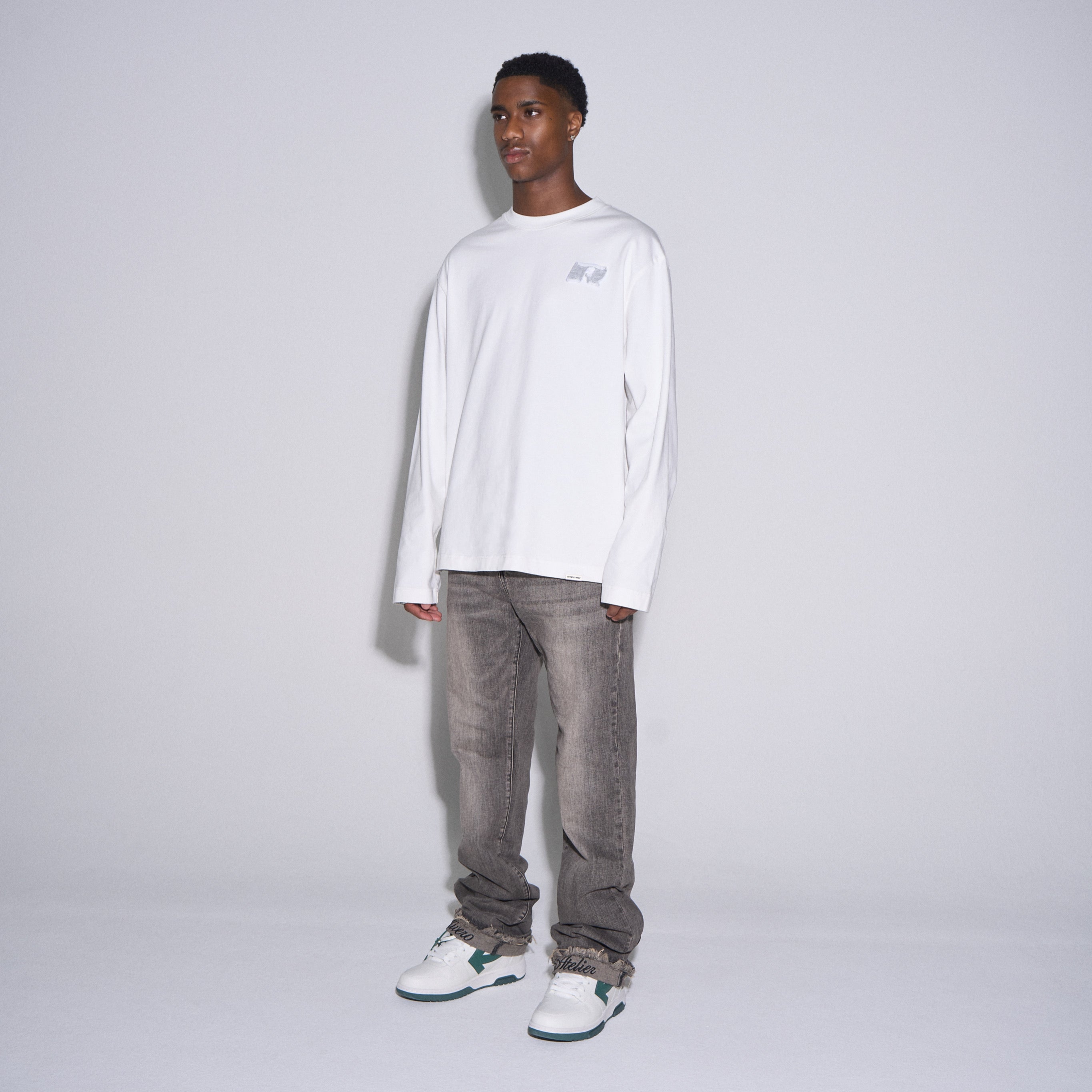 URBAN LONGSLEEVE WHITE/GREY