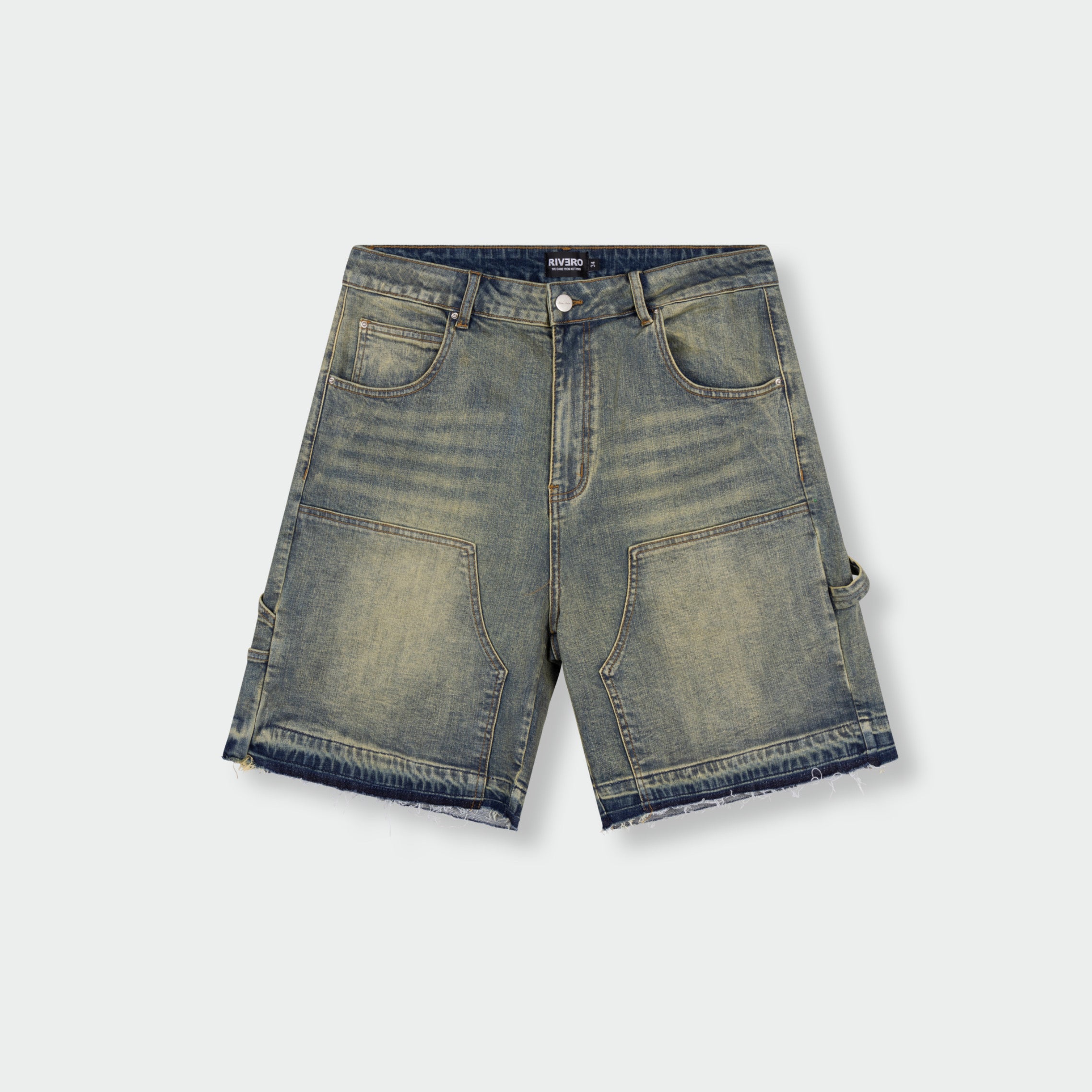 WORKER DENIM SHORTS VERIDIAN PRE-ORDER