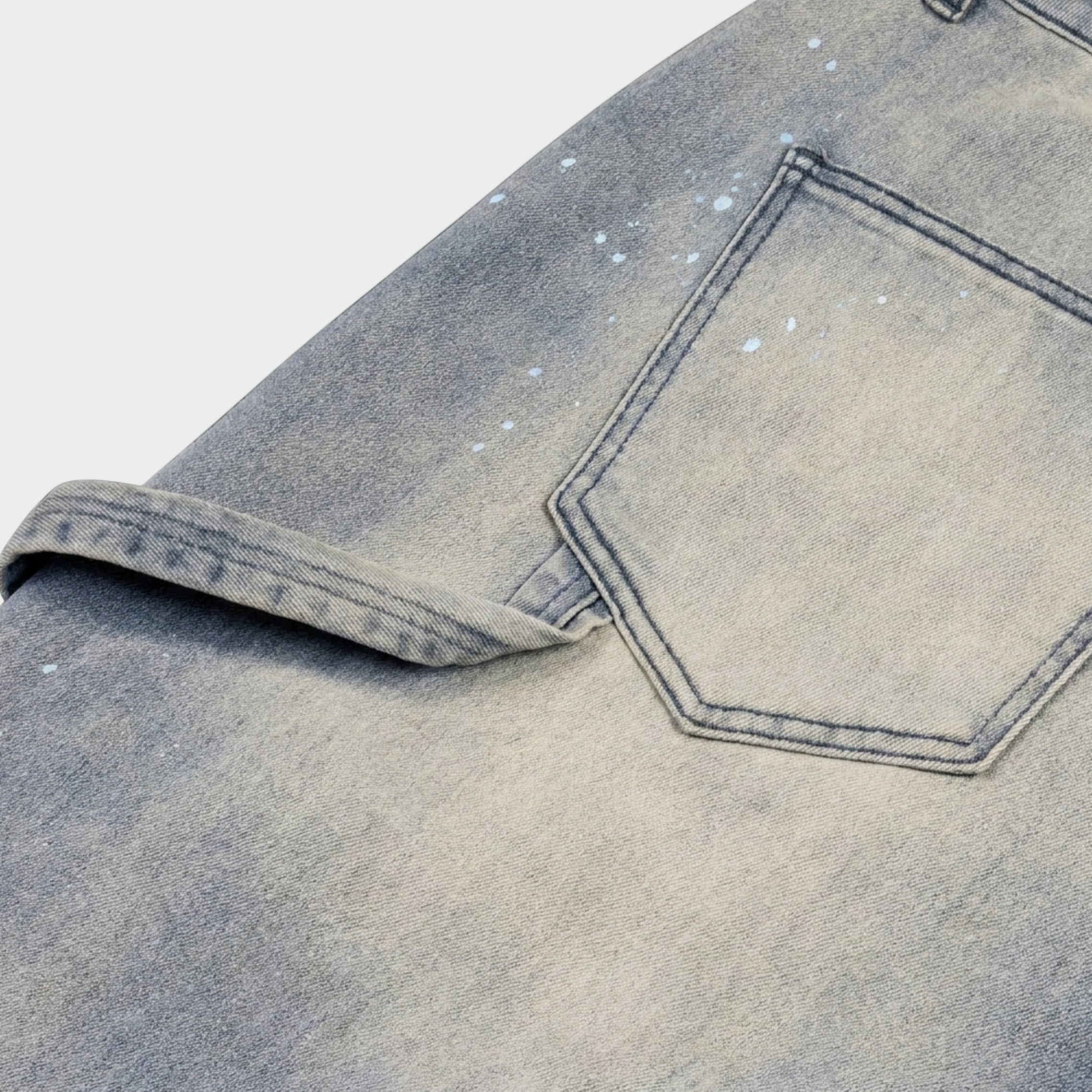 MIST FADE DENIM JORTS PRE-ORDER