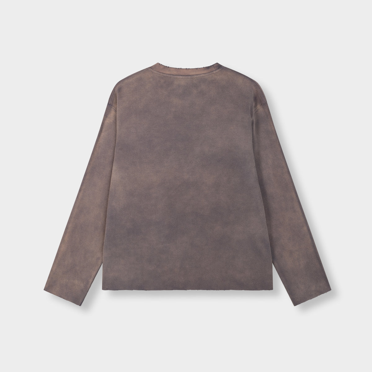 ATELIER STUDDED WASHED WAFFLE LONGSLEEVE