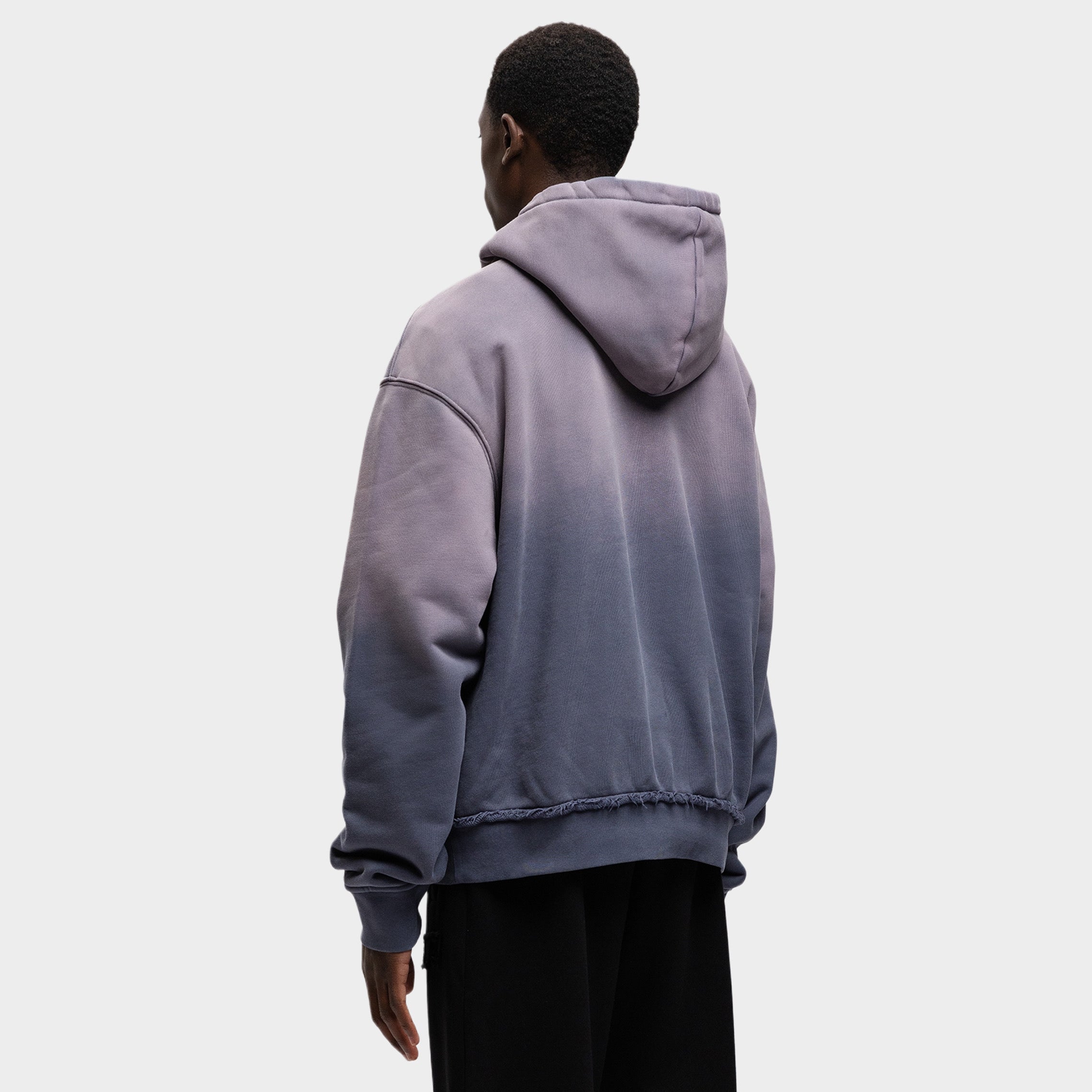MIDNIGHT WASHED STATEMENT HOODIE
