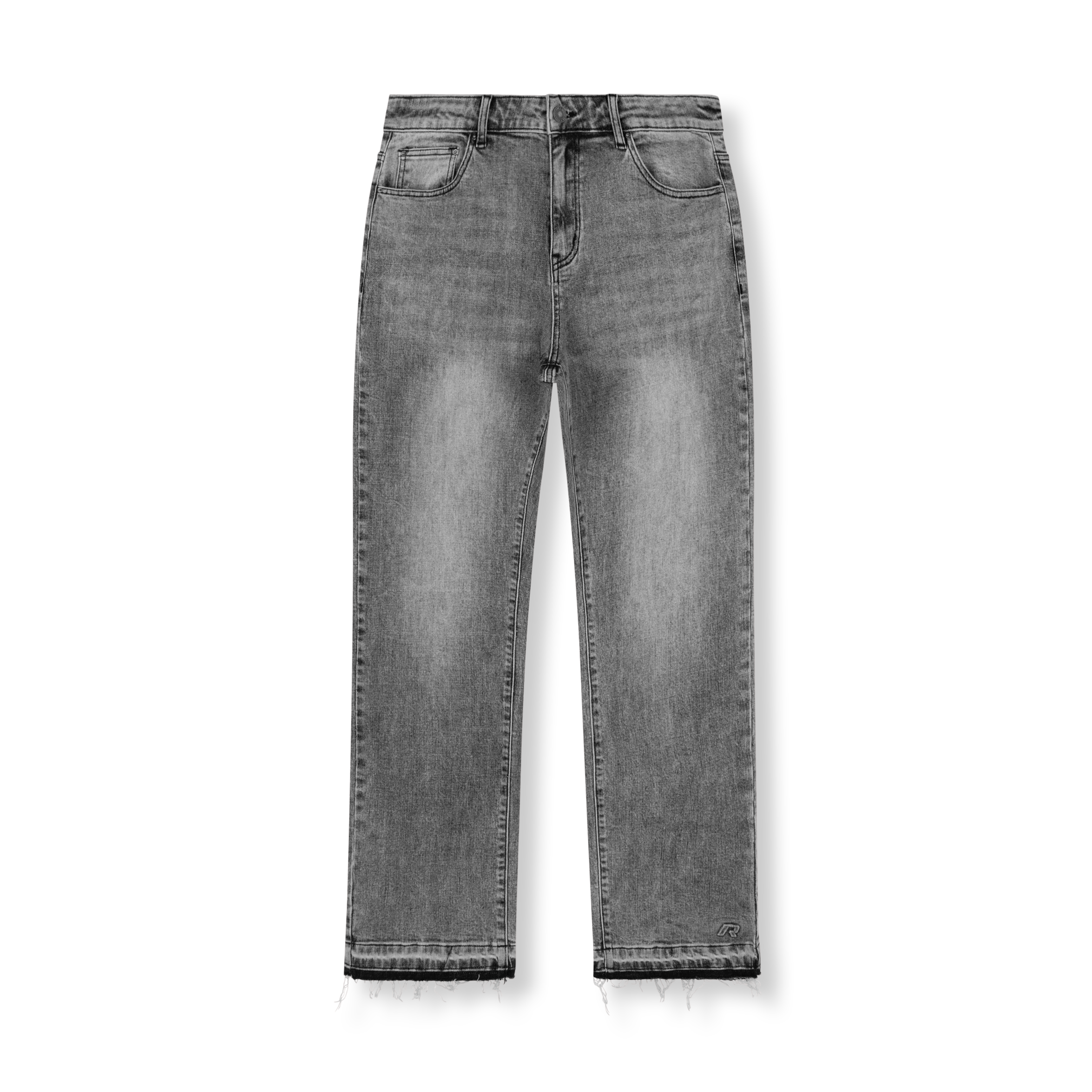 REGULAR GRANITE EMBOSSED DENIM JEANS