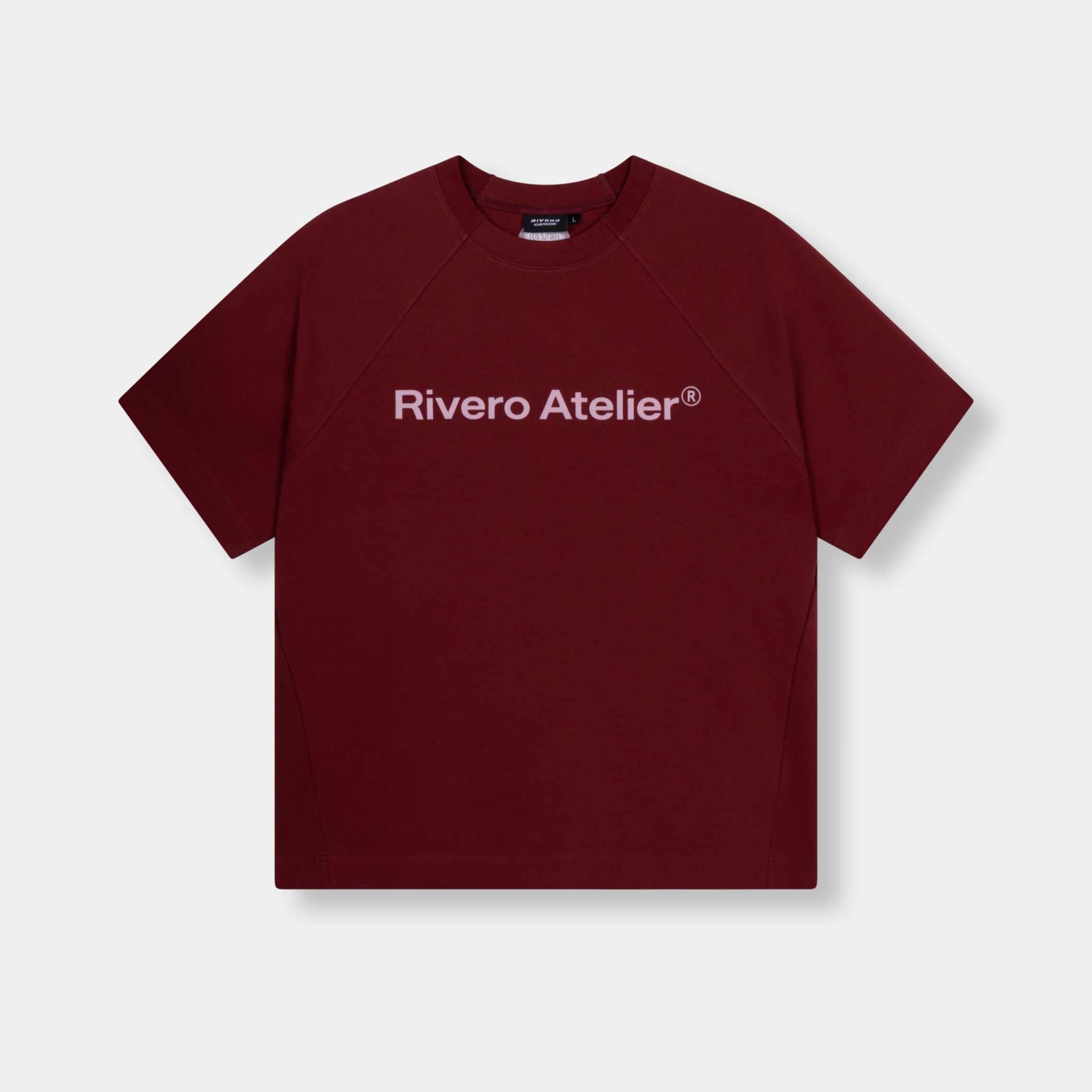 STUDIO LOGO T-SHIRT MAROON