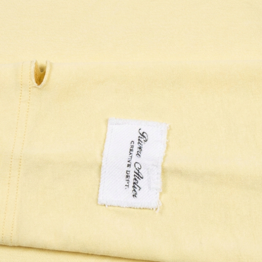 ATELIER DISTRESSED LONGSLEEVE SOFT YELLOW