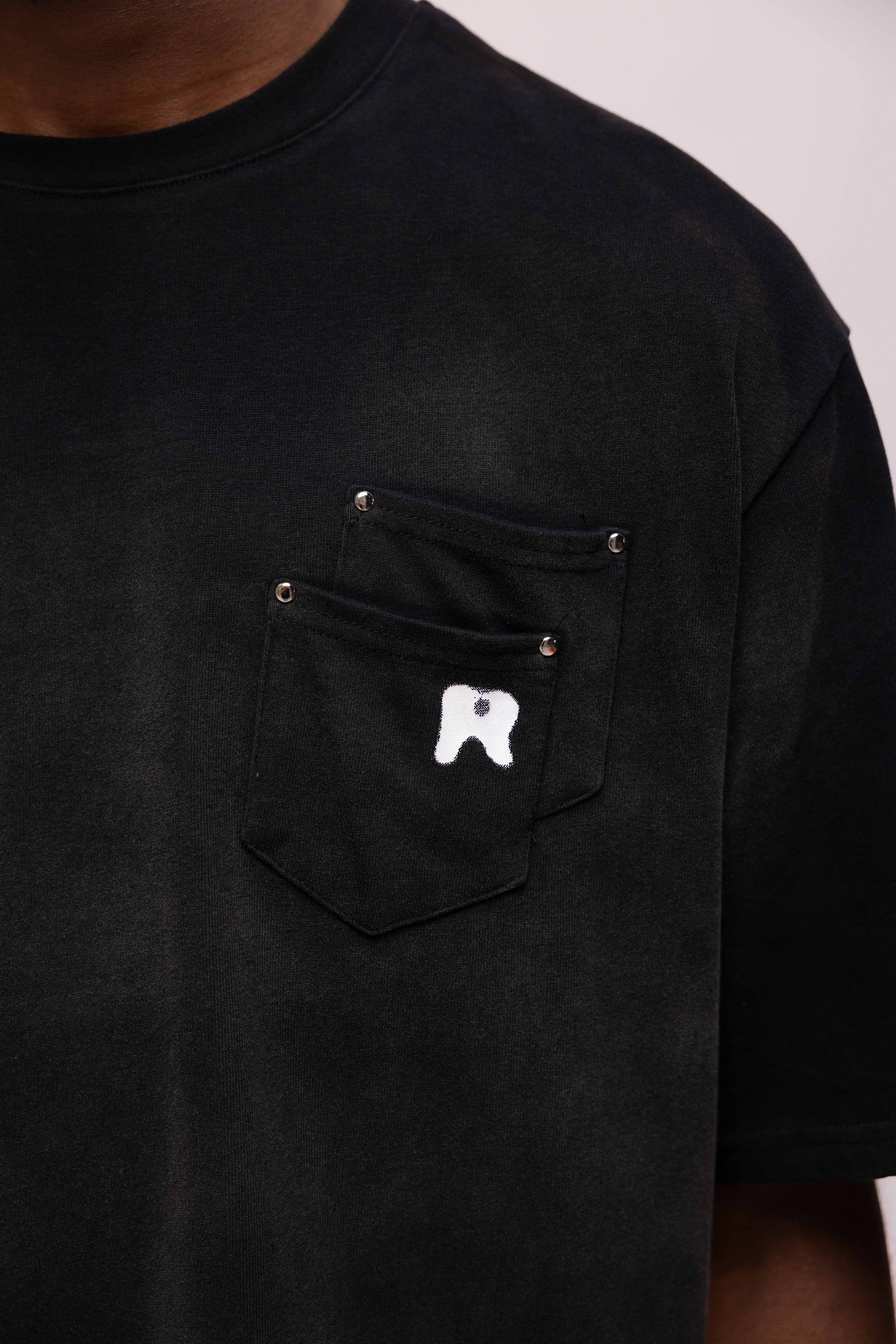 ATELIER OVERSIZED T-SHIRT WASHED BLACK