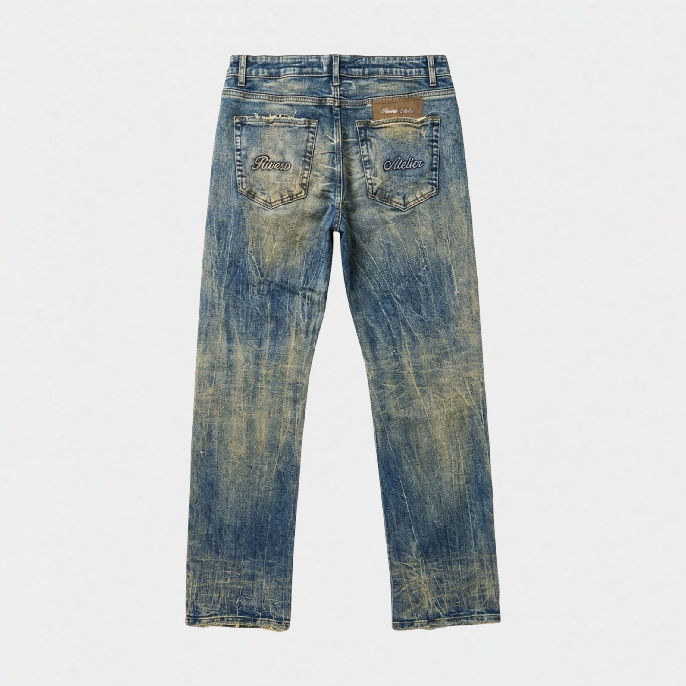 ARTISAN DAMAGE WASHED DENIM – Rivero Fashion