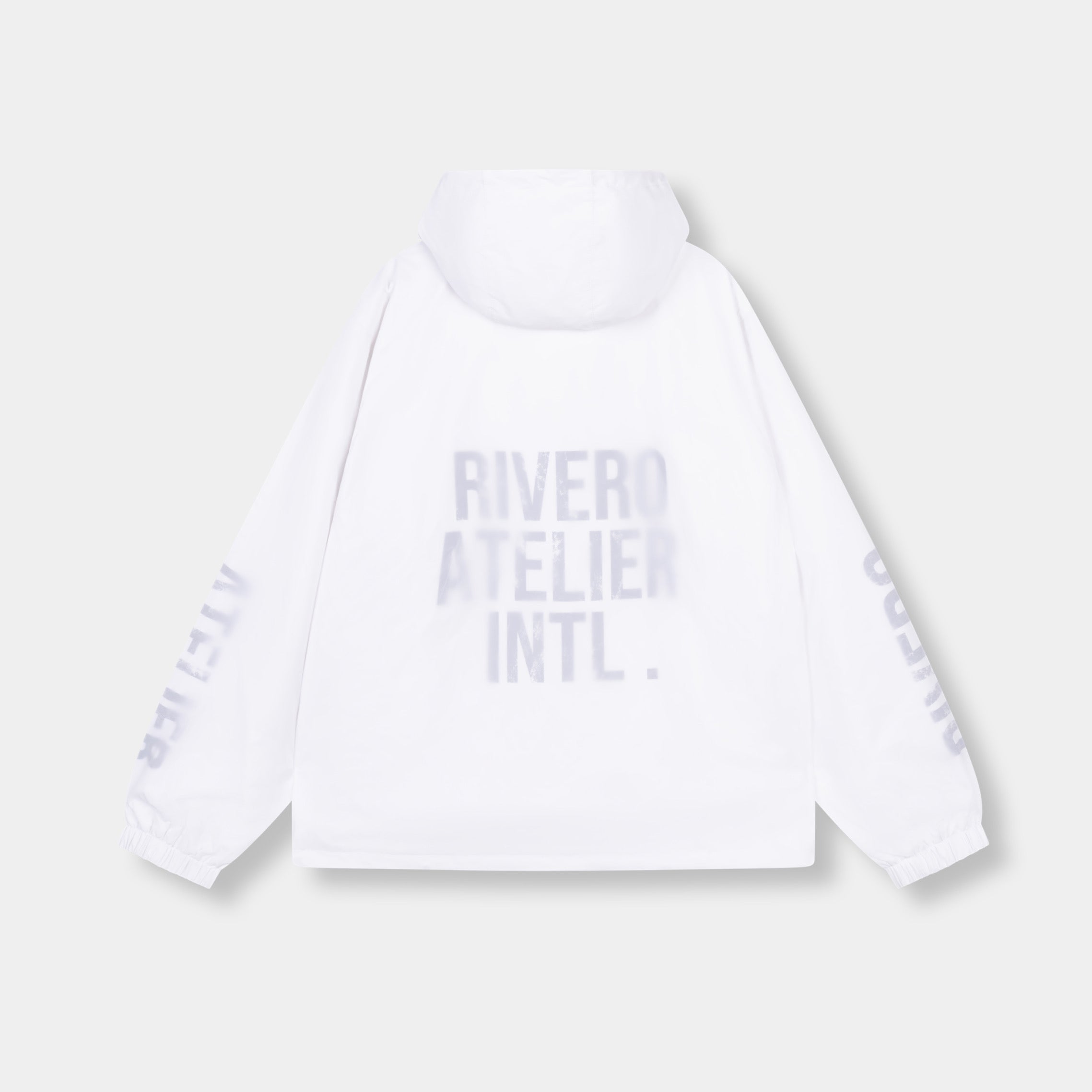 OVERLAY NYLON WINDBREAKER